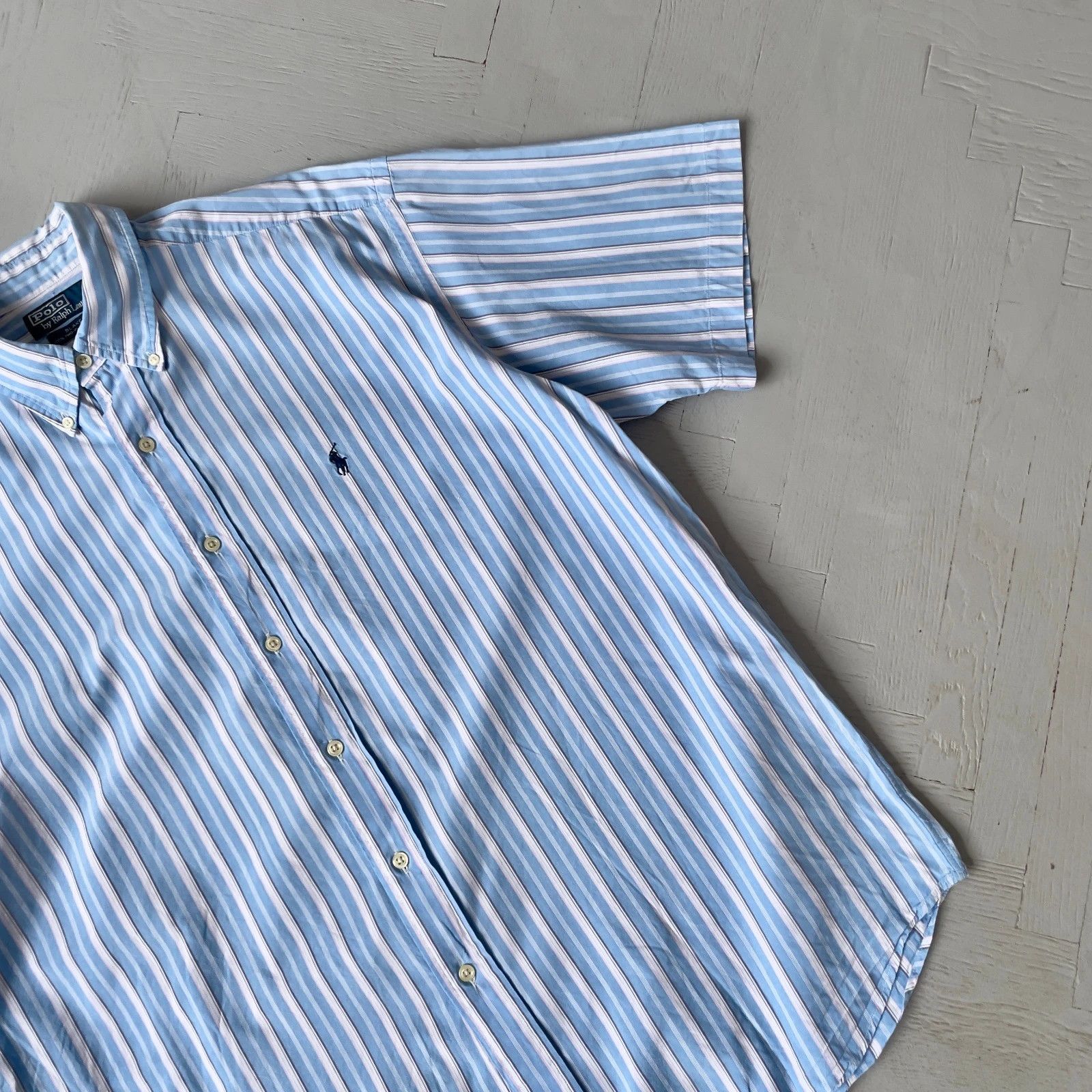 Polo Ralph Lauren Vintage Polo by Ralph Lauren Preppy Button Up Shirt Size US L / EU 52-54 / 3 - 3 Thumbnail