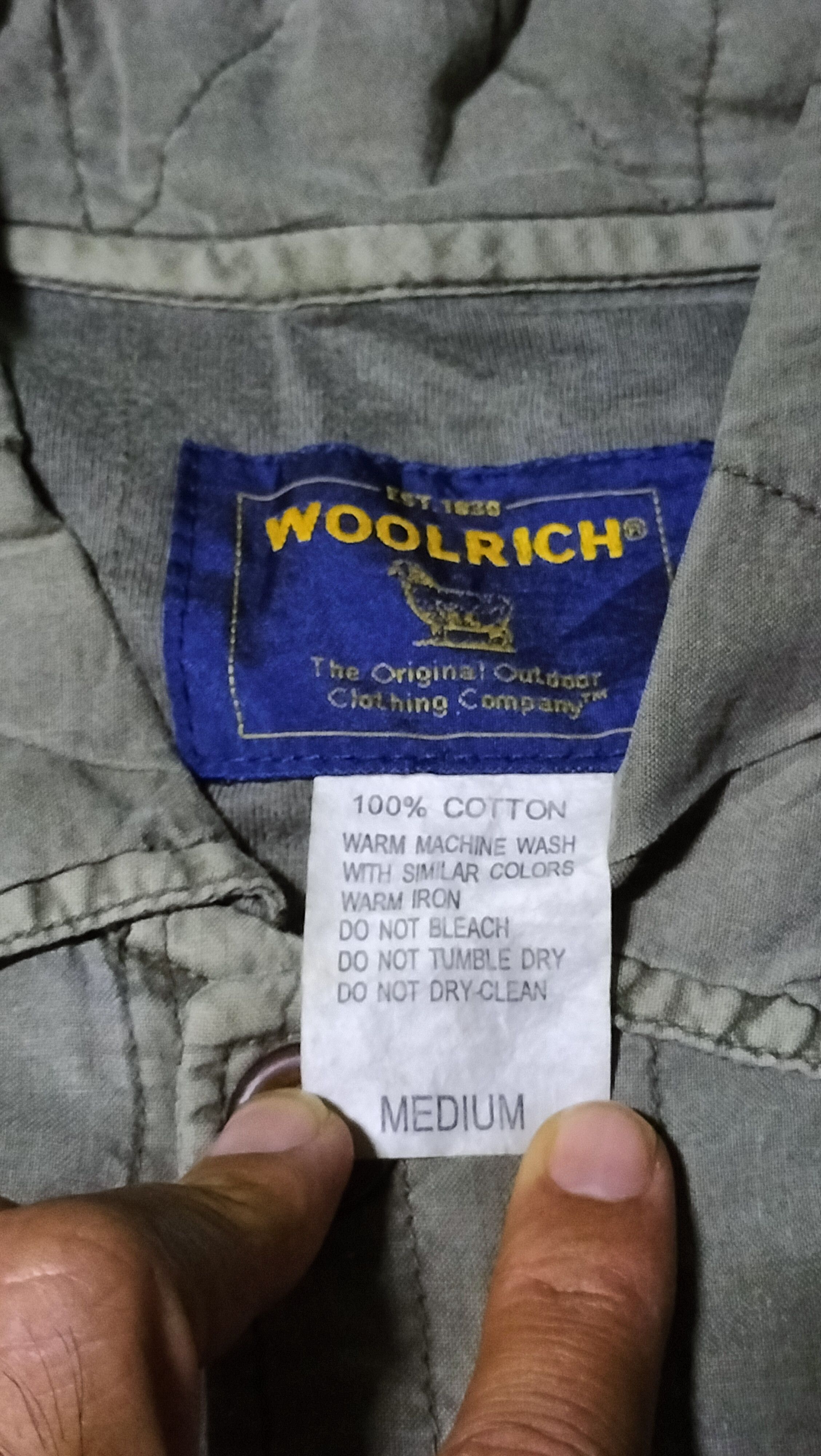 Vintage Vintage Spring Woolrich Jacket Fashion Workers Size US XL / EU 56 / 4 - 10 Thumbnail