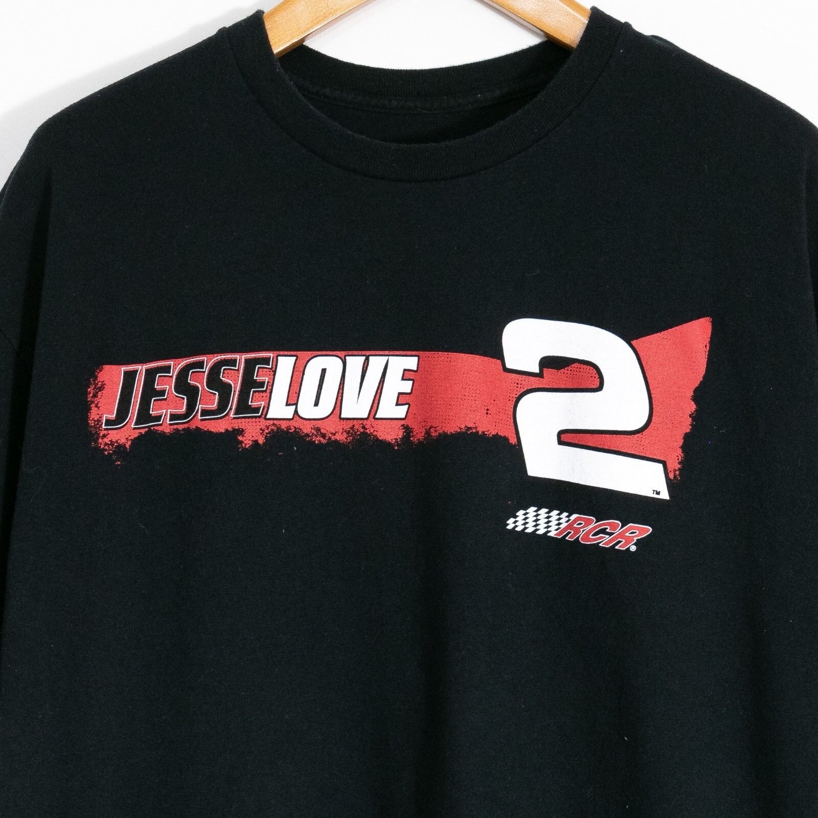 NASCAR Jesse Love RCR Racing Nascar T Shirt XL - Faded Motorsport Size US XL / EU 56 / 4 - 3 Thumbnail