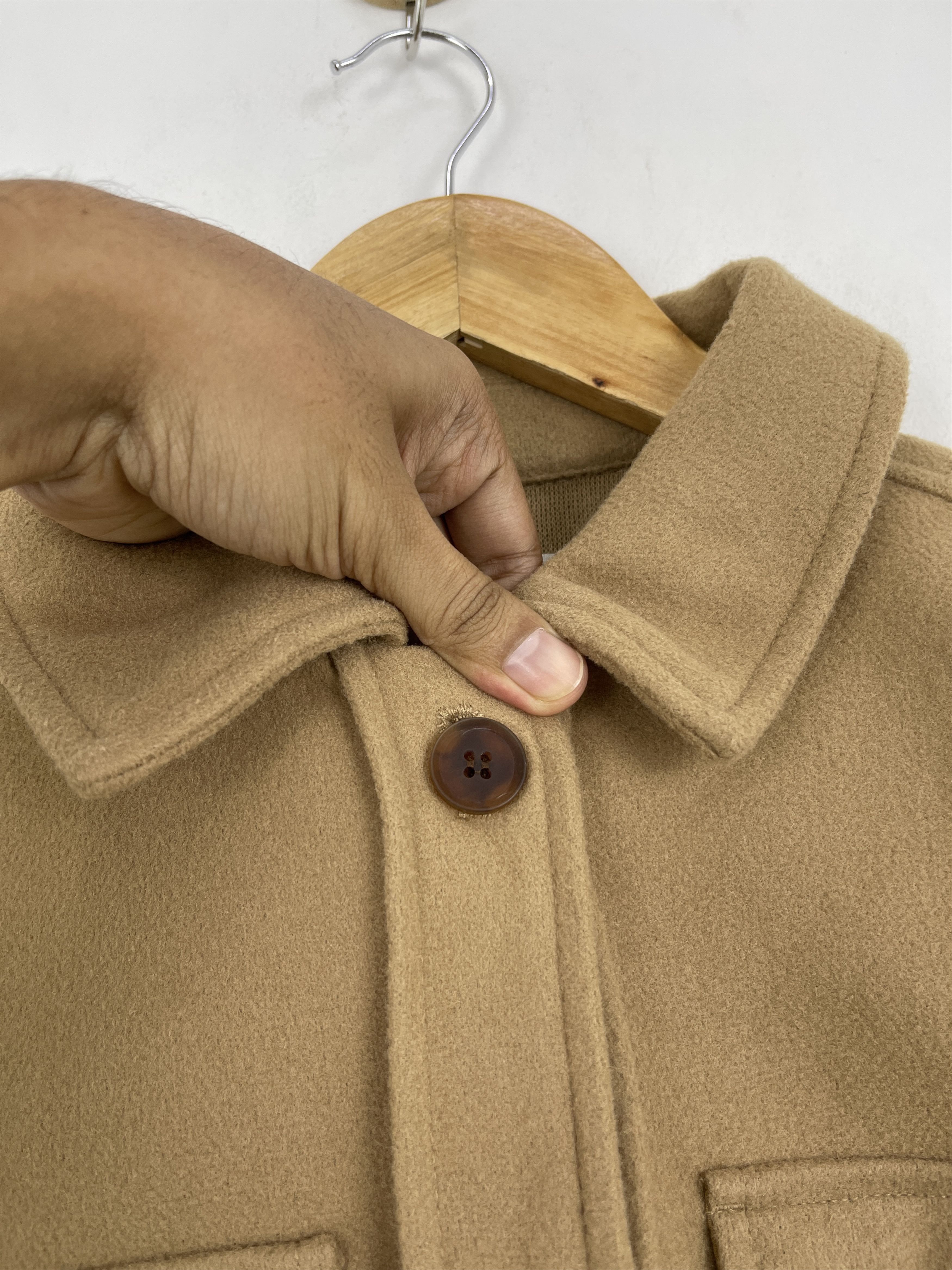 Japanese Brand Vintage Japanese Brand Tapered Button Up Light Jacket JA0073 Size US M / EU 48-50 / 2 - 8 Thumbnail