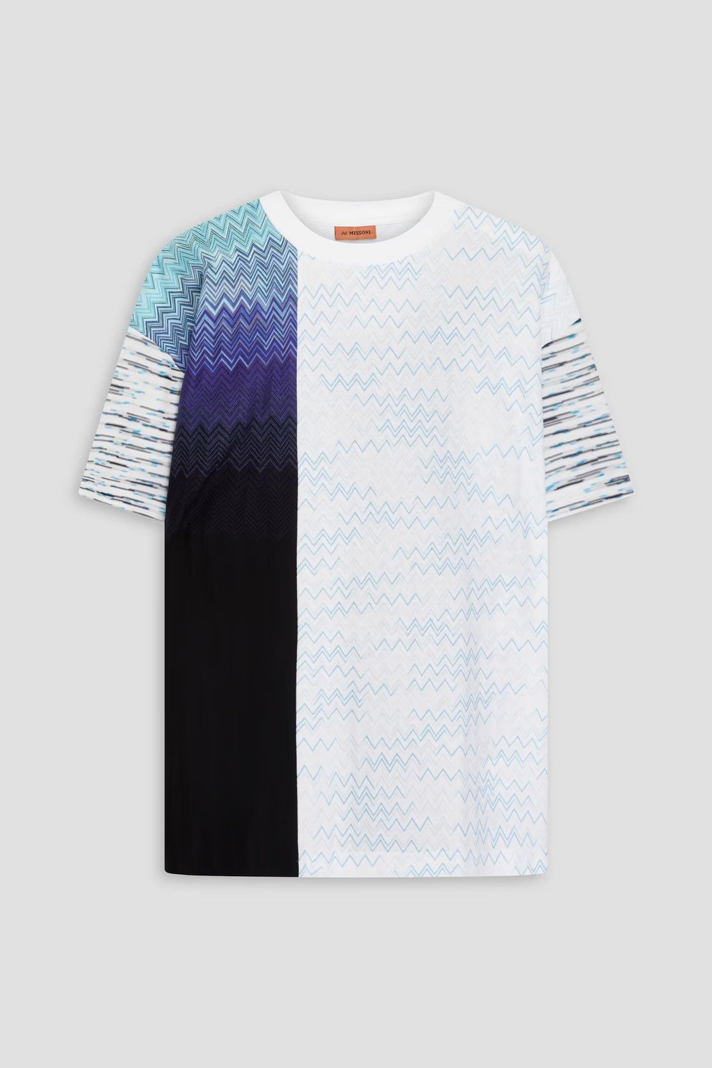 Missoni o1y0225 Crewneck T-Shirt in Multicolor Size US S / EU 44-46 / 1 - 1 Thumbnail