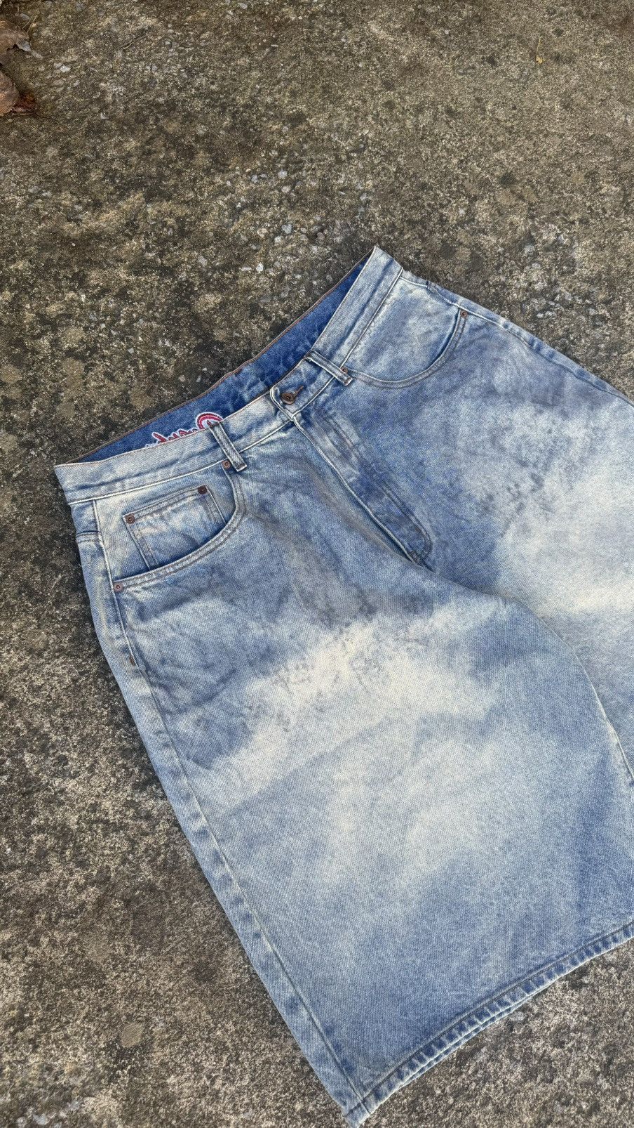The GV Gallery Raspberry HMDD Mud Wash Shorts Size US 36 / EU 52 - 2 Thumbnail