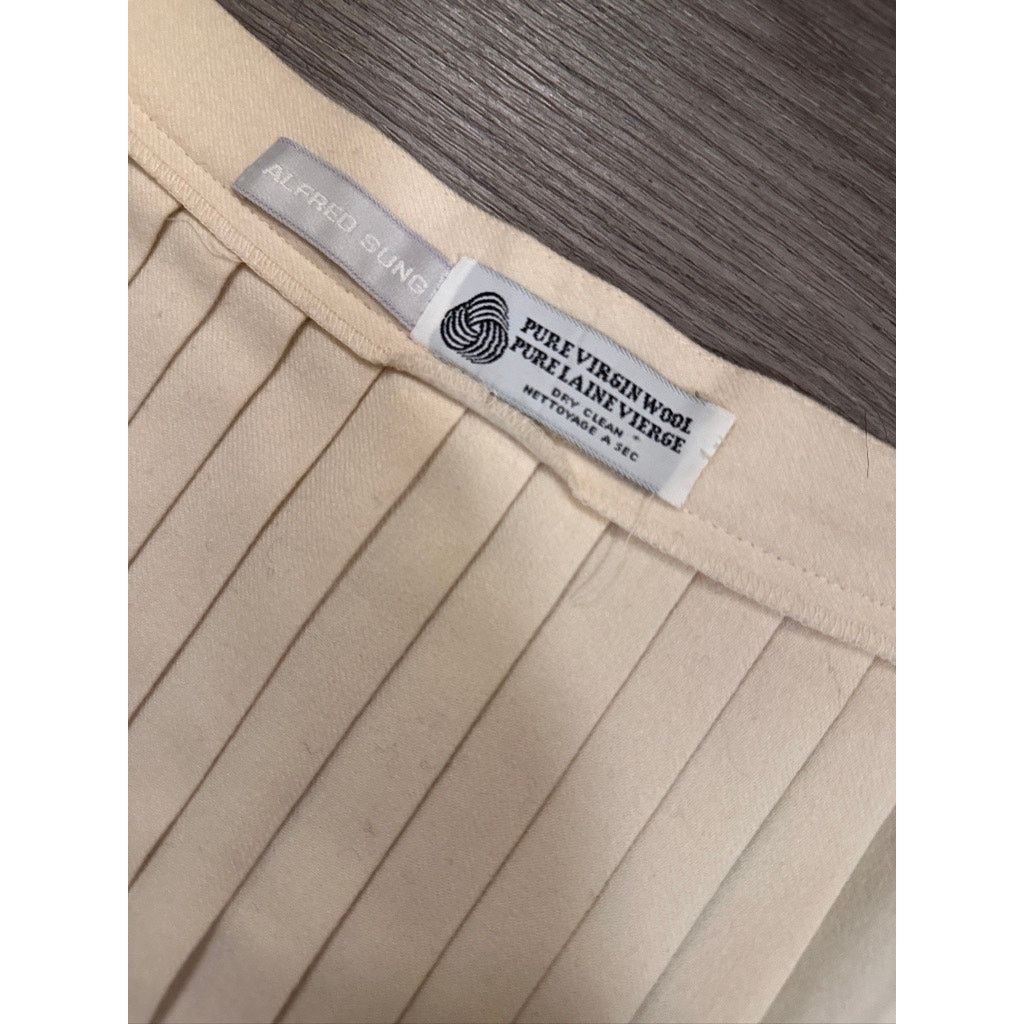 Other Pure Virgin Wool Pleated Skirt From Alfred Sung Size 30" / US 8 / IT 44 - 2 Thumbnail