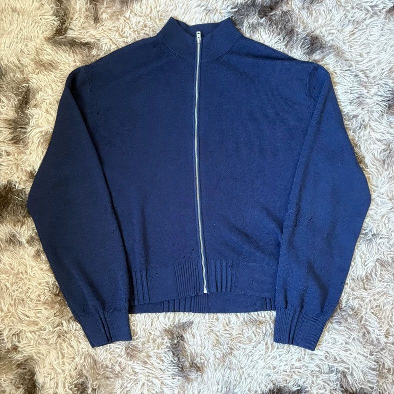 Acne Studios Acne Studios Mock Neck Zip Sweater Size US XL / EU 56 / 4 - 1 Thumbnail