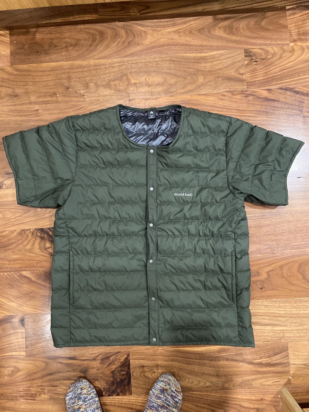 Montbell Montbell Short- Sleeved Down Jacket Size US XL / EU 56 / 4 - 1 Thumbnail