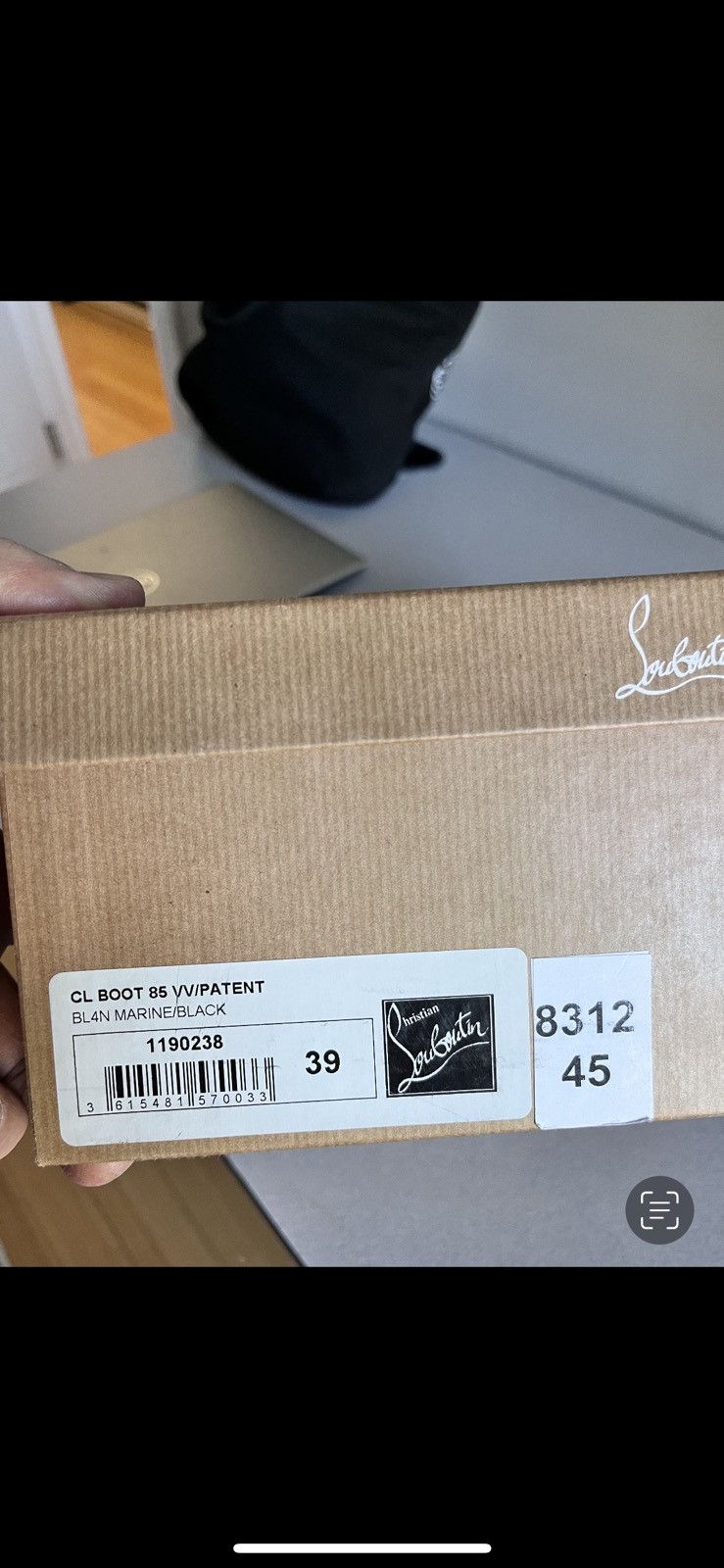 Christian Louboutin CL BOOT(heel) - 85 VV/PATENT Size US 9 / IT 39 - 7 Thumbnail