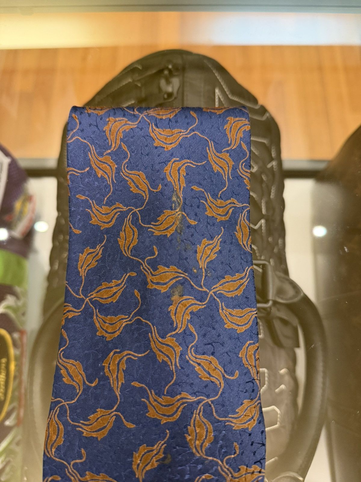 Giorgio Armani Giorgio Armani Cravatte Floral Tie - Blue/Brown Size ONE SIZE - 2 Thumbnail