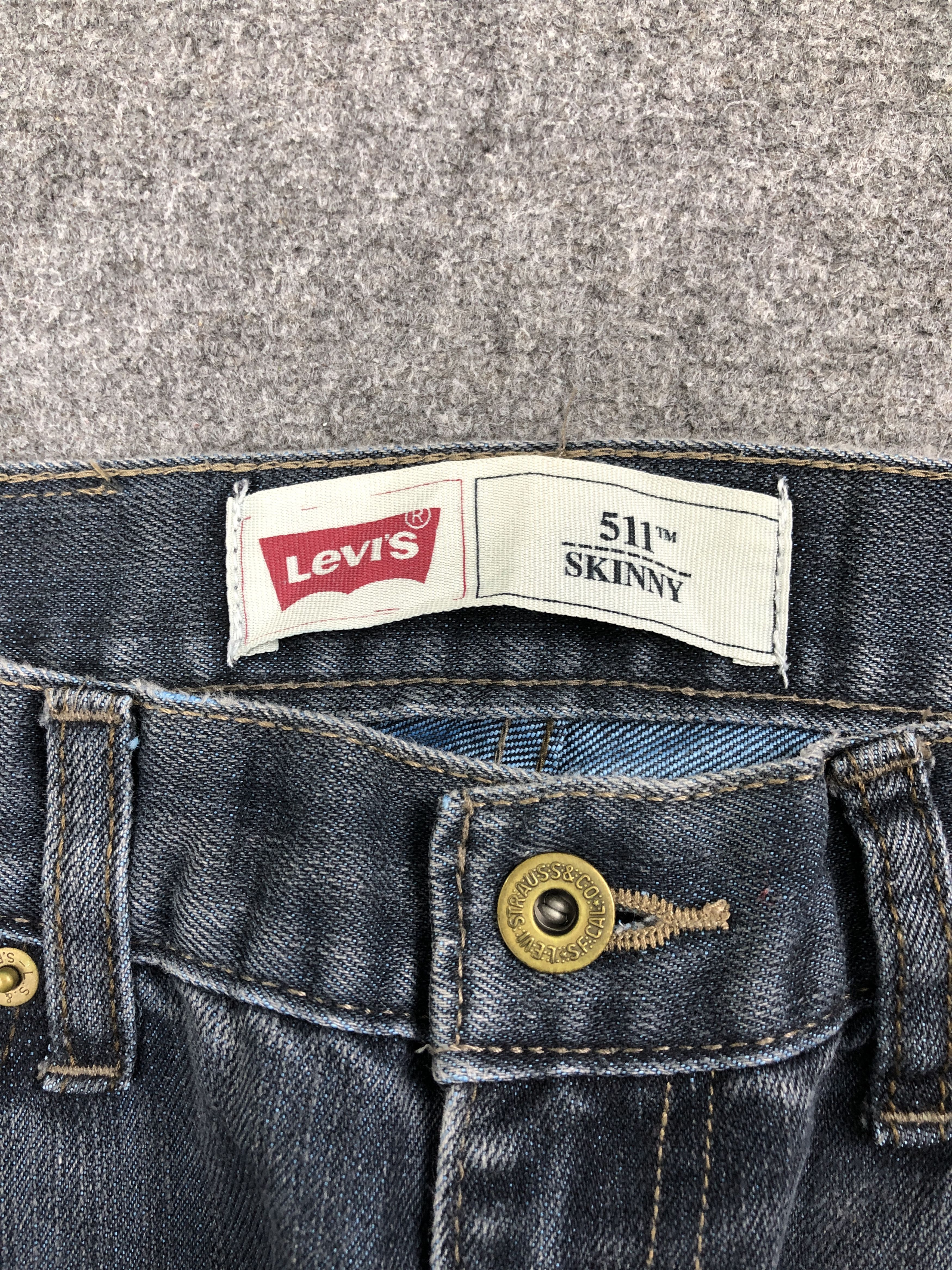 Levi's Vintage Levis 511 Skinny Jeans DP2472 Size US 29 - 12 Thumbnail