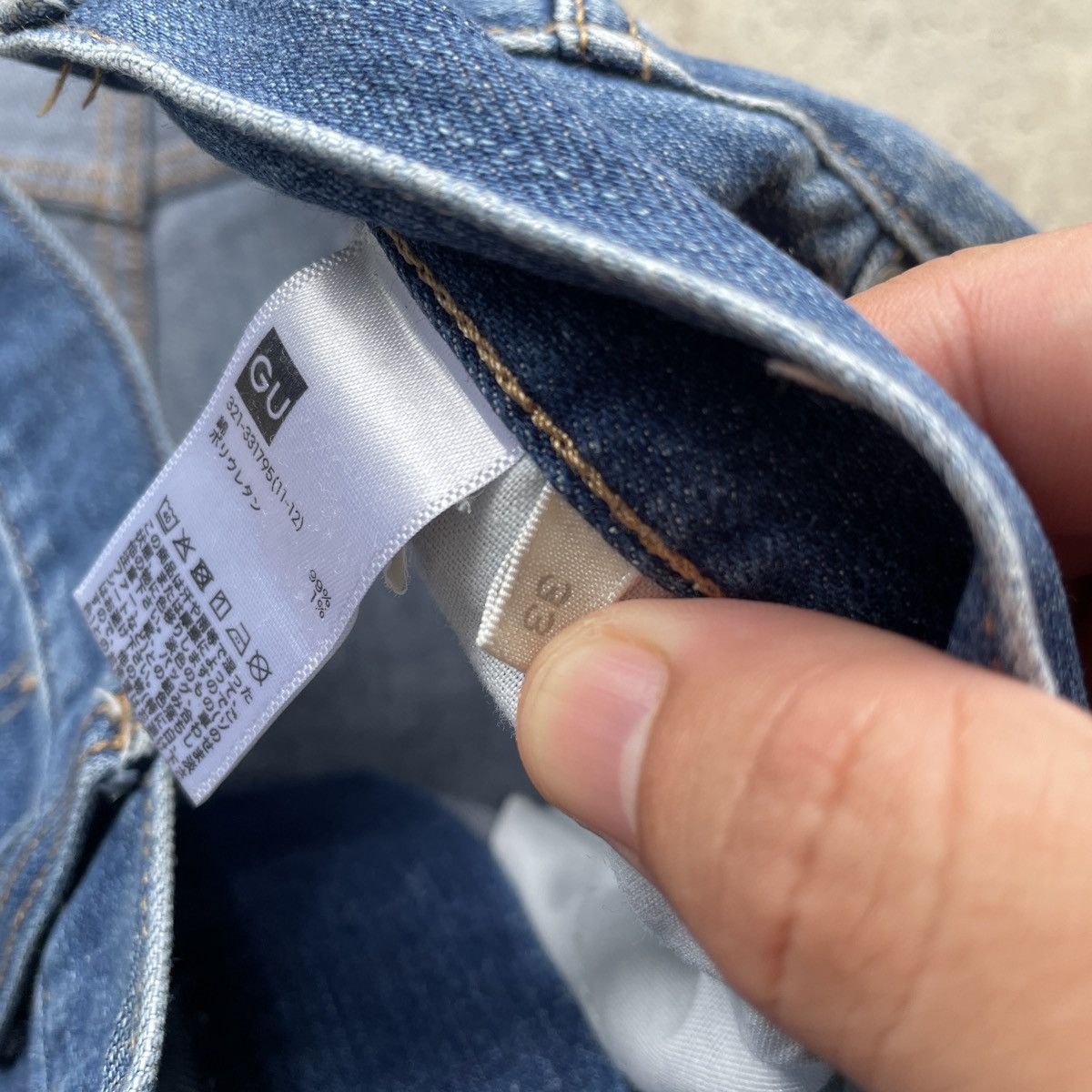 Japanese Brand Japanese Brand Gu Dirty/Painter Denim Jeans Pants W33 Size US 33 - 8 Thumbnail