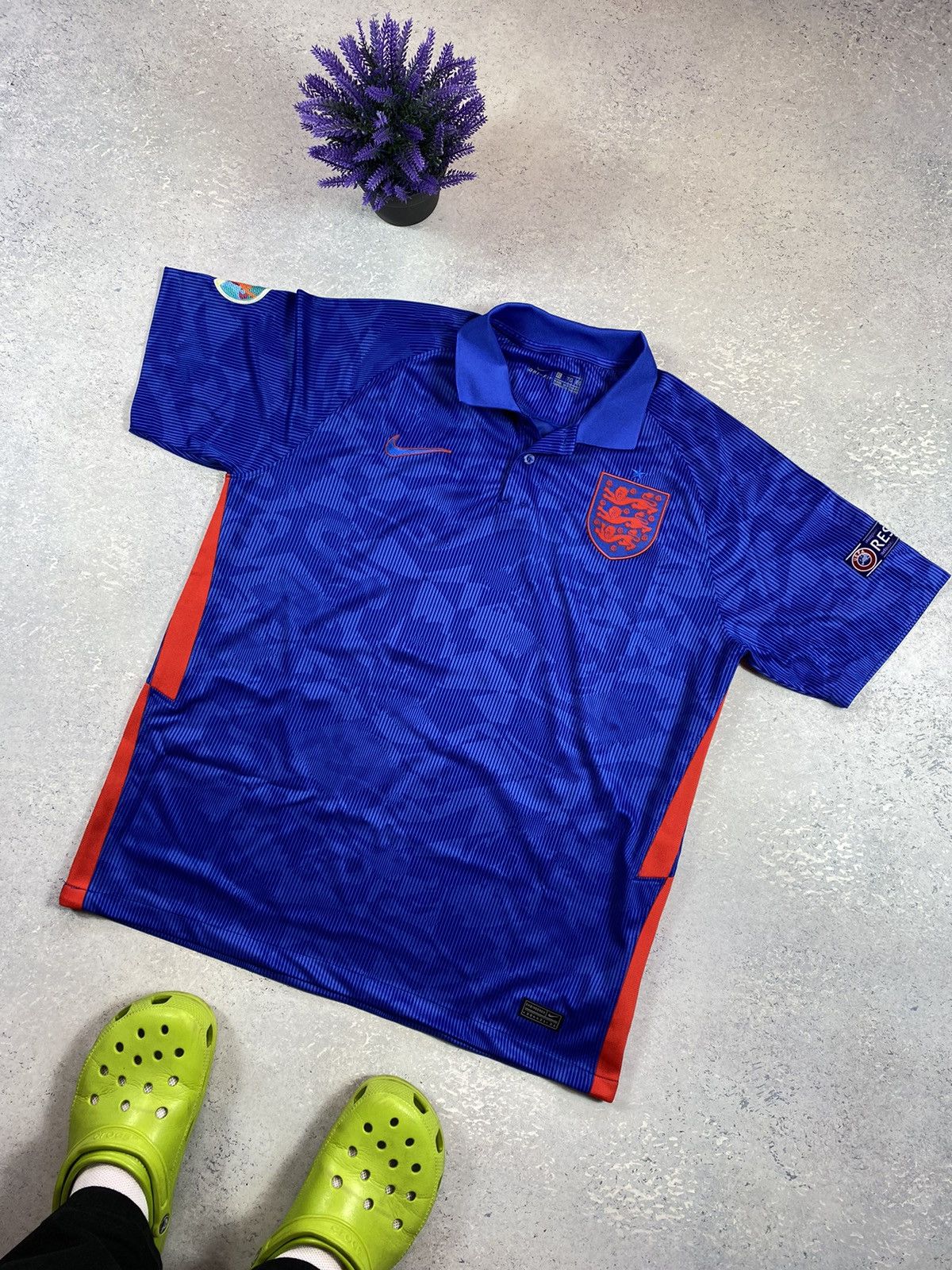 Nike Nike England Soccer Jersey National Football Team Size XL Size US XL / EU 56 / 4 - 1 Thumbnail