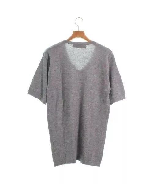 The Elder Statesman The Elder Statesman 100% Cashmere V-Neck T-shirt Size US L / EU 52-54 / 3 - 2 Thumbnail