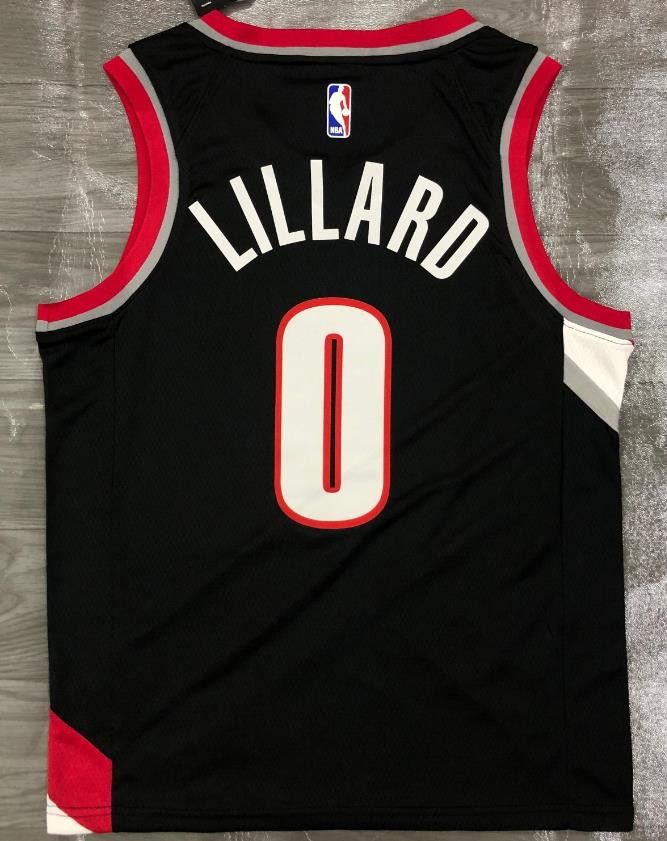 NBA Portland Trail Blazers #0 Damian Lillard Jersey Size US M / EU 48-50 / 2 - 2 Thumbnail