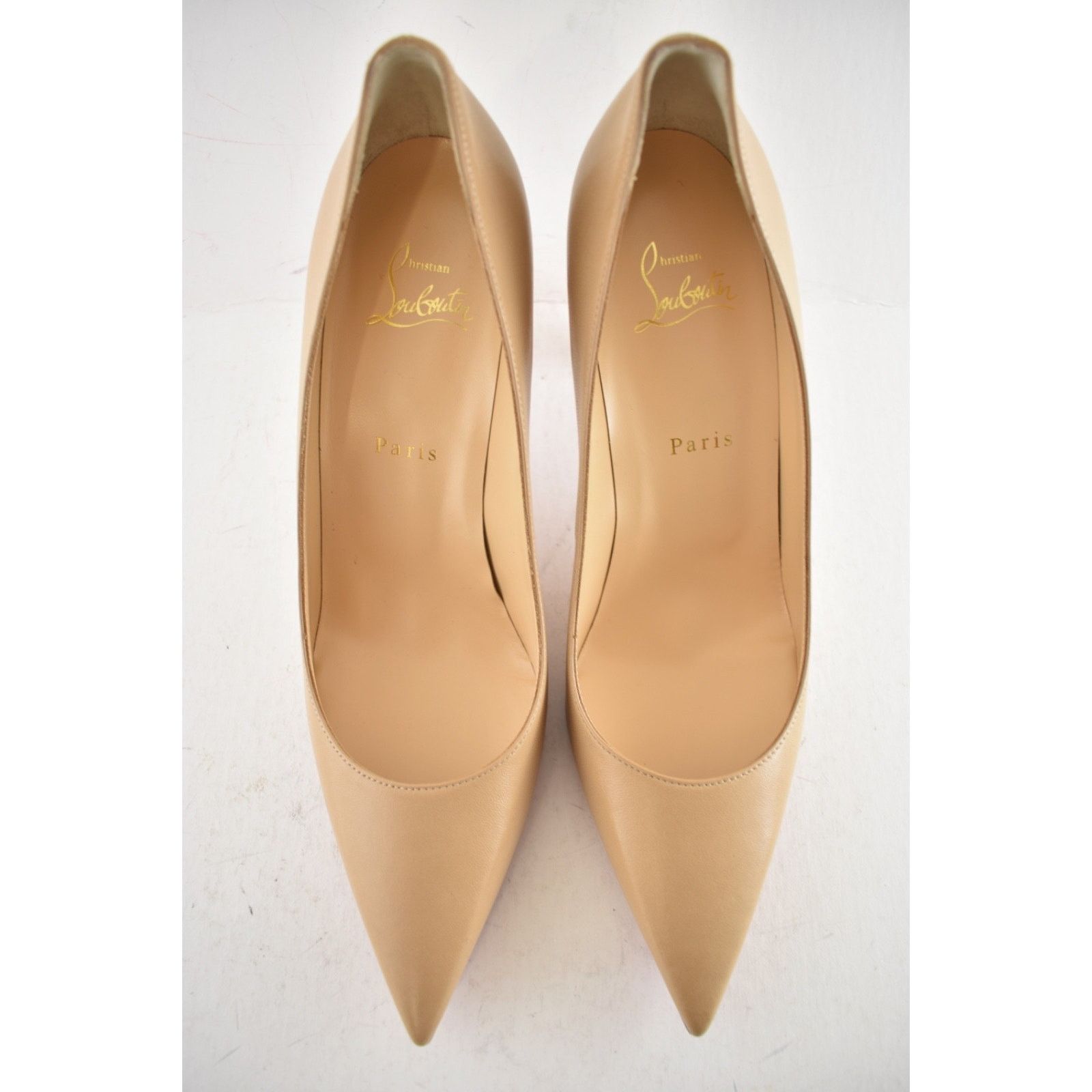 Christian Louboutin Christian Louboutin Condora 85 Nude Blush Kid Pump 42 Size US 12 / IT 42 - 8 Thumbnail