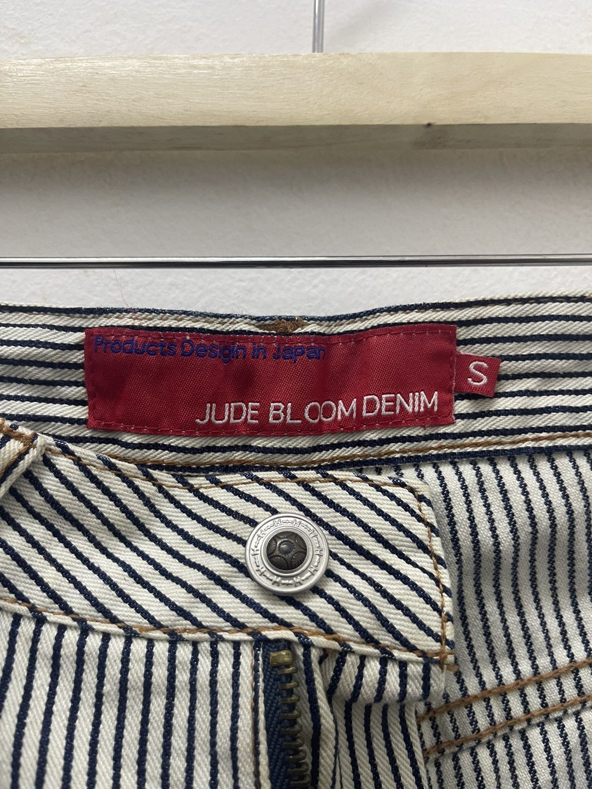 If Six Was Nine Rare Vintage JUDE BLOOM DENIM Lgb Hysteric Patches Size US 30 / EU 46 - 4 Thumbnail