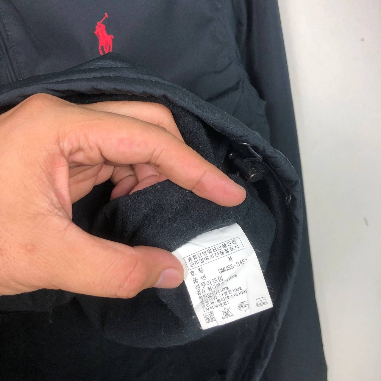 Polo Ralph Lauren Polo Ralph Lauren Small Pony Black Jacket Full Zipper Size US M / EU 48-50 / 2 - 9 Thumbnail