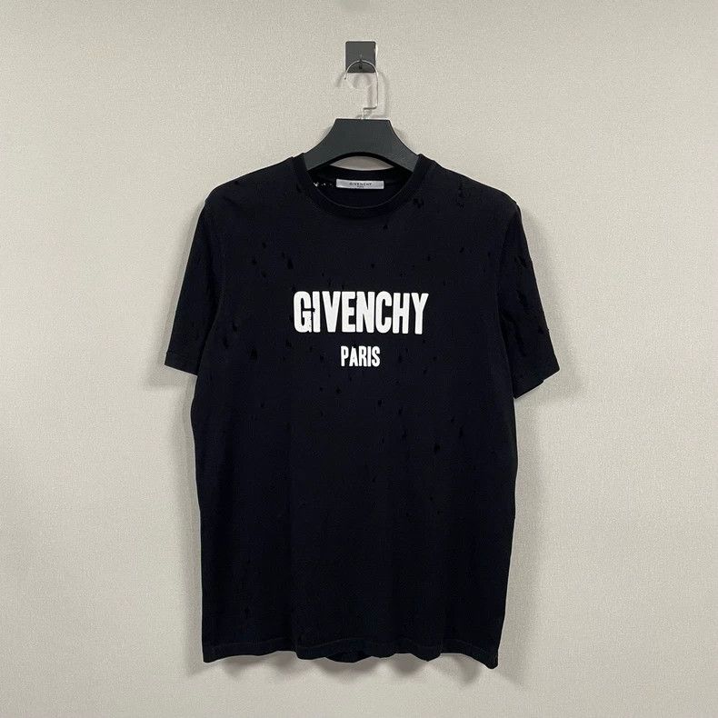 Givenchy Ripped Short Sleeve S Size