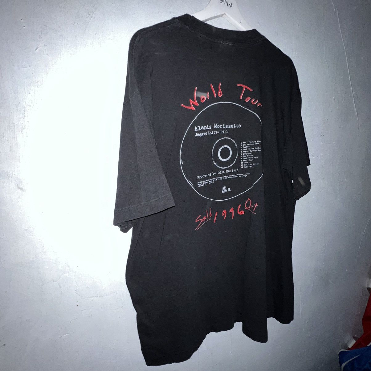 Band Tees Vintage Alanis Morrisette Jagged Little Pill XL 90s Size US XL / EU 56 / 4 - 9 Thumbnail