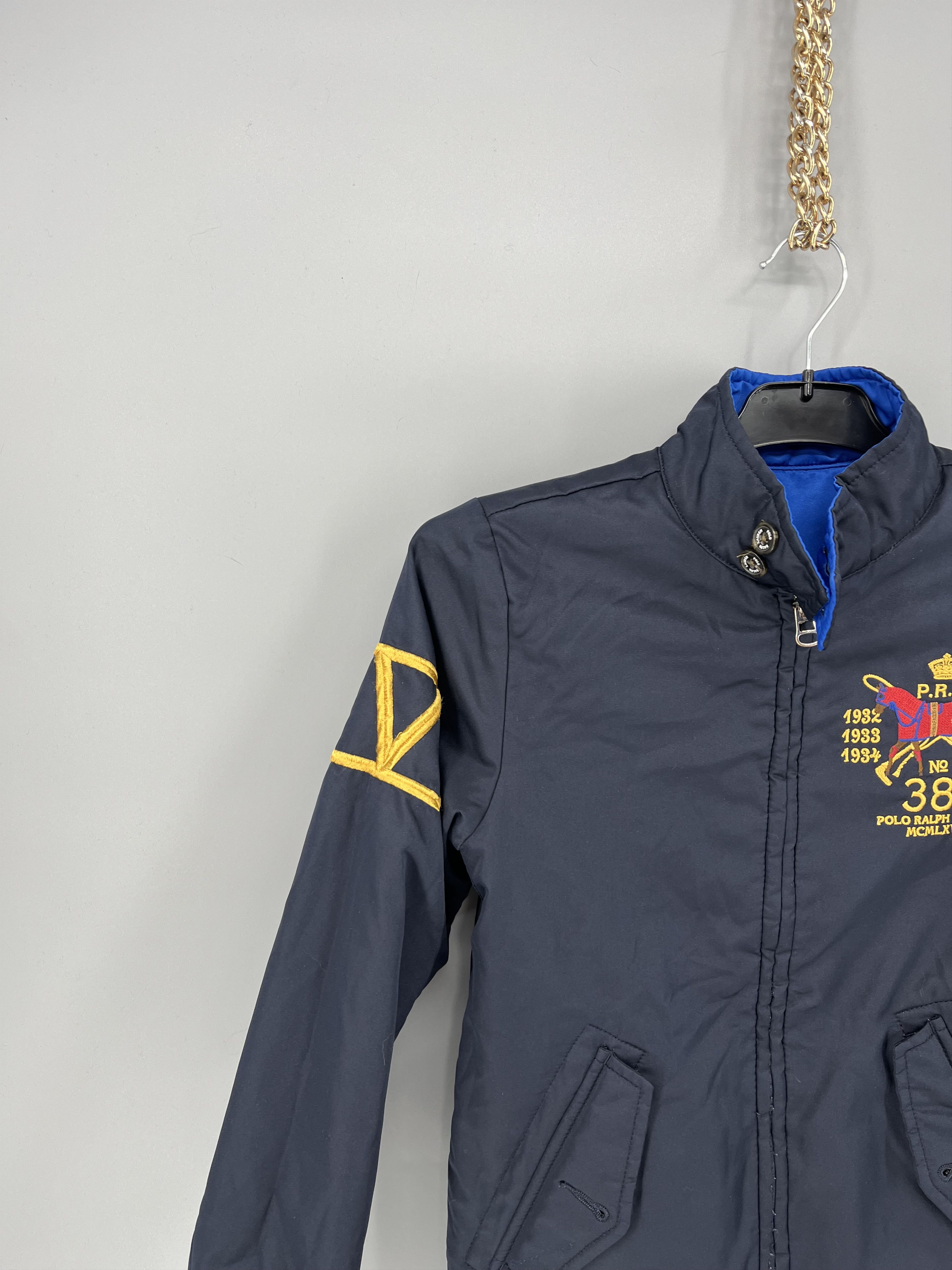 Polo Ralph Lauren Vtg Kids!! Polo Ralph Lauren County Riders Reversible Jacket Size US XXS / EU 40 - 17 Thumbnail