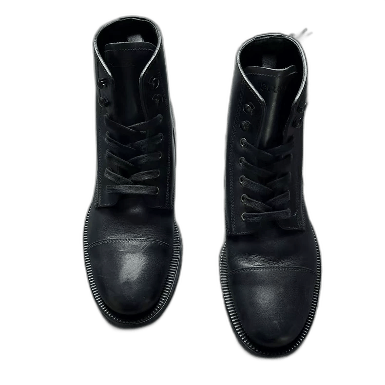 Prada PRADA Black High-Top Martin Boots Size 41.5 Size US 7.5 / EU 40-41 - 1 Thumbnail
