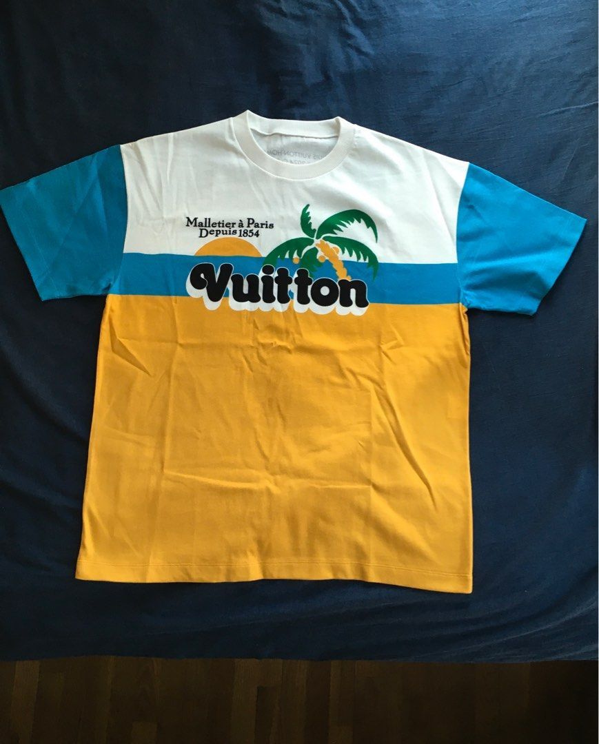 image of Louis Vuitton X Pharrell 2024 Pre-Fall Hong Kong Show Tee, Men's (Size Small)