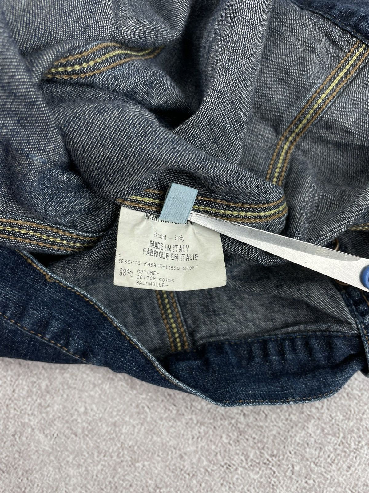 Japanese Brand × Marithe + Francois Girbaud Marithe Francois Girbaud Denim Jacket Y2k Size L / US 10 / IT 46 - 12 Thumbnail