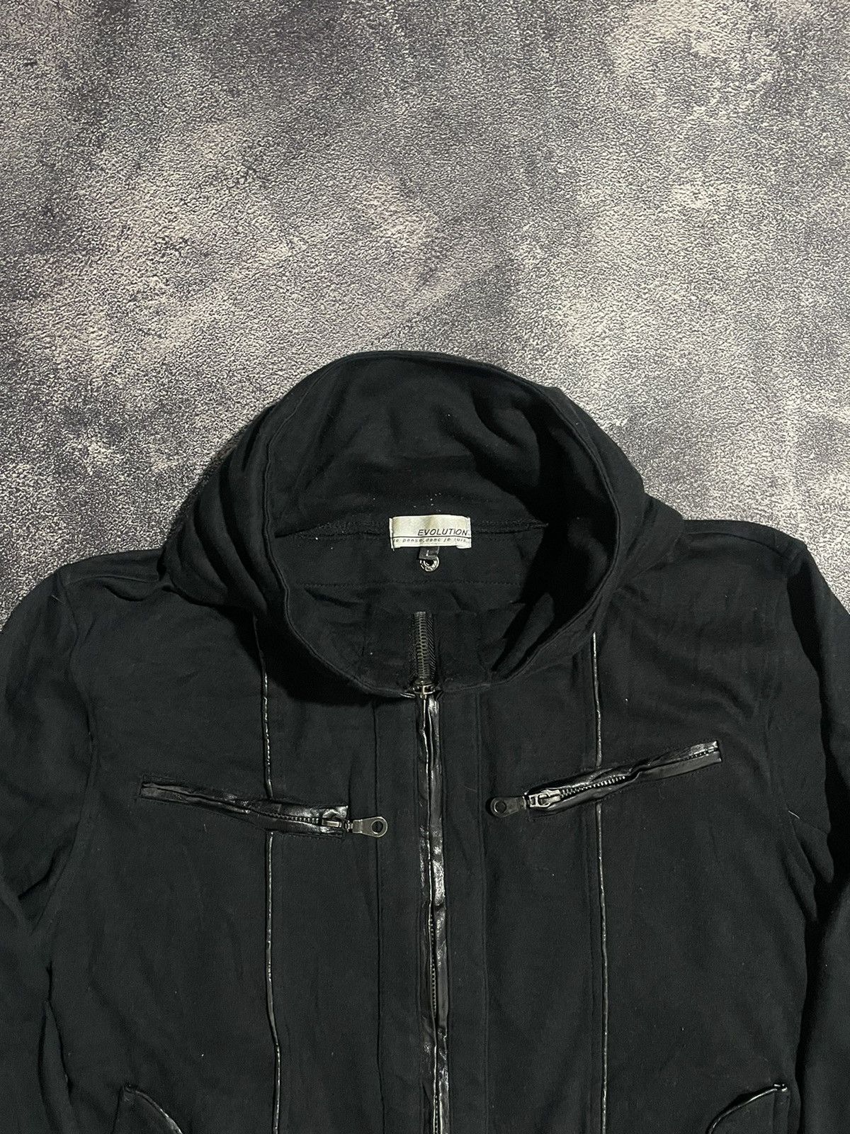 Japanese Brand Evolution Bono Hidden Hood Zip Jacket Size US M / EU 48-50 / 2 - 6 Thumbnail