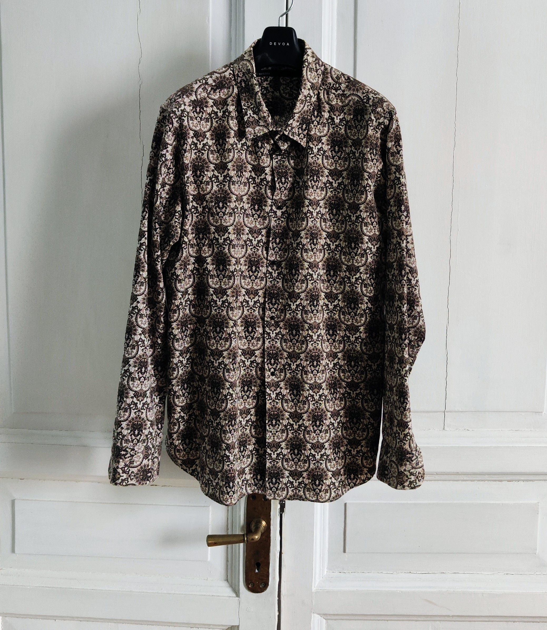 Kiminori Morishita Runway fullprinted shirt FW08.Like Jean-Paul Gaultier Size US L / EU 52-54 / 3 - 2 Thumbnail