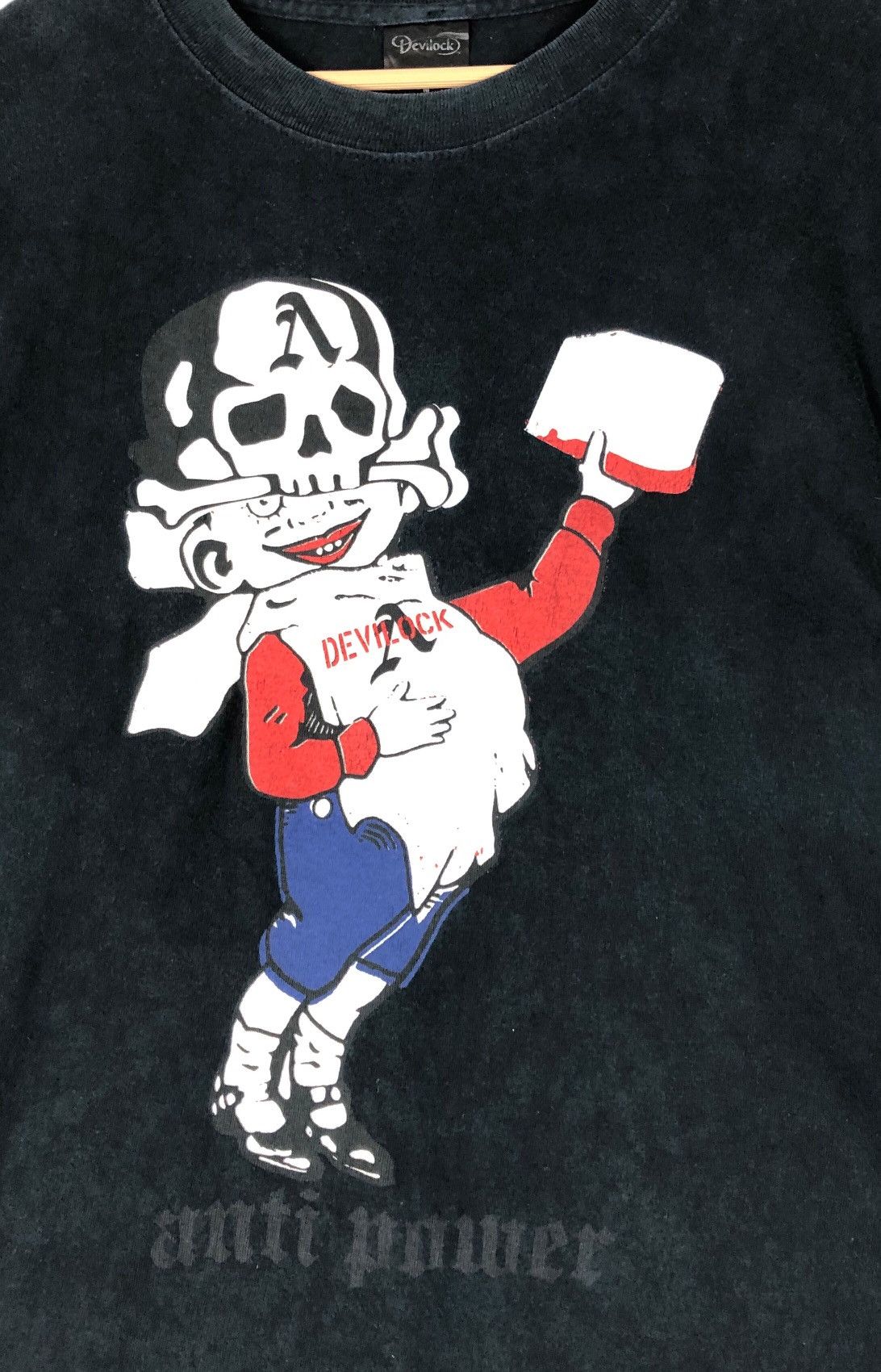 Devilock × Hysteric Glamour × Japanese Brand Devilock Anti Power Longsleeve T shirt Size US M / EU 48-50 / 2 - 7 Thumbnail