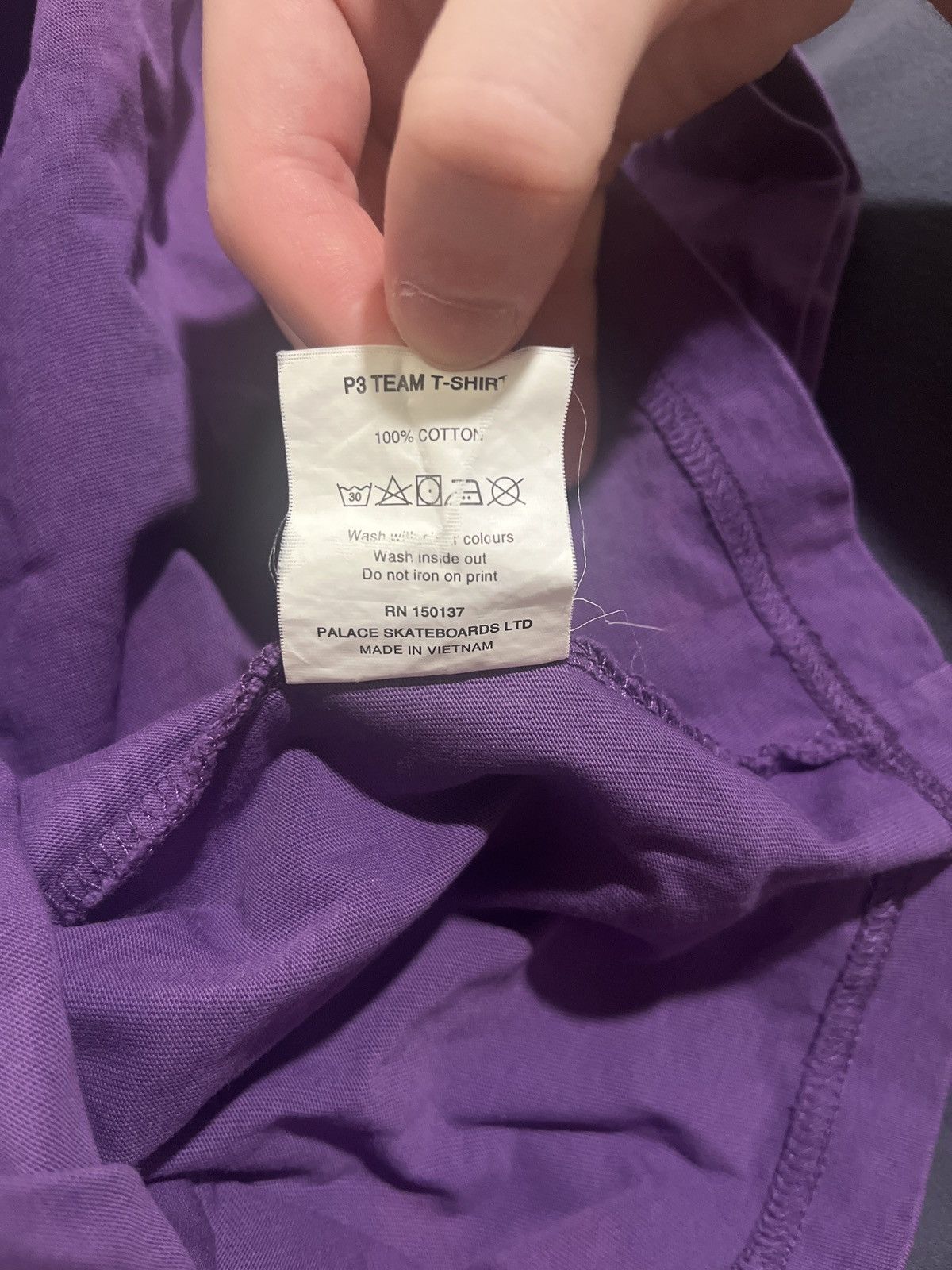 Palace Palace P-3D T-Shirt (Regal Purple / Yellow) Size US M / EU 48-50 / 2 - 4 Thumbnail