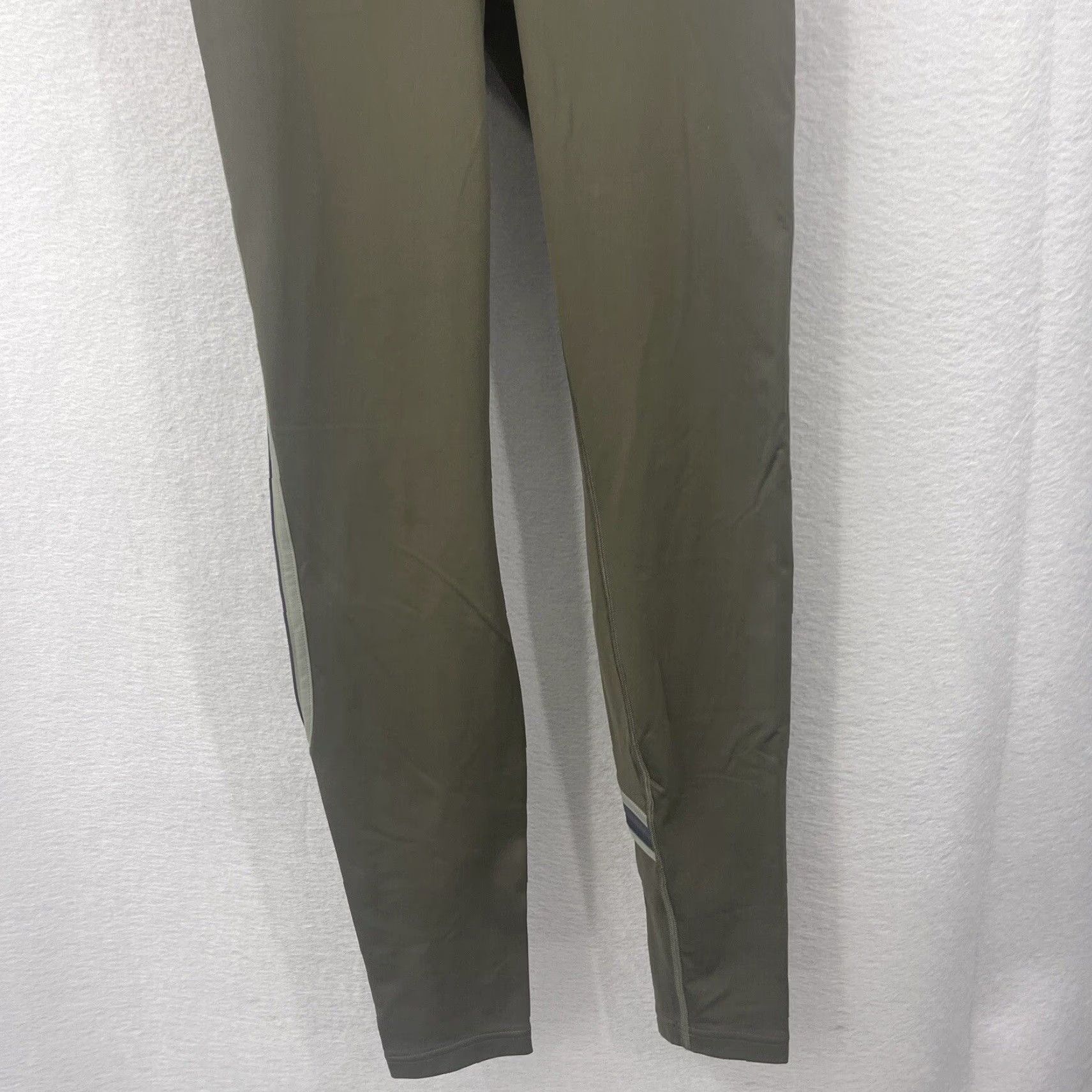 Lululemon Lululemon Run Crew Leggings Women 6 Hi Rise Olive Green Full Length Logo Running Leggings Size 28" / US 6 / IT 42 - 3 Thumbnail