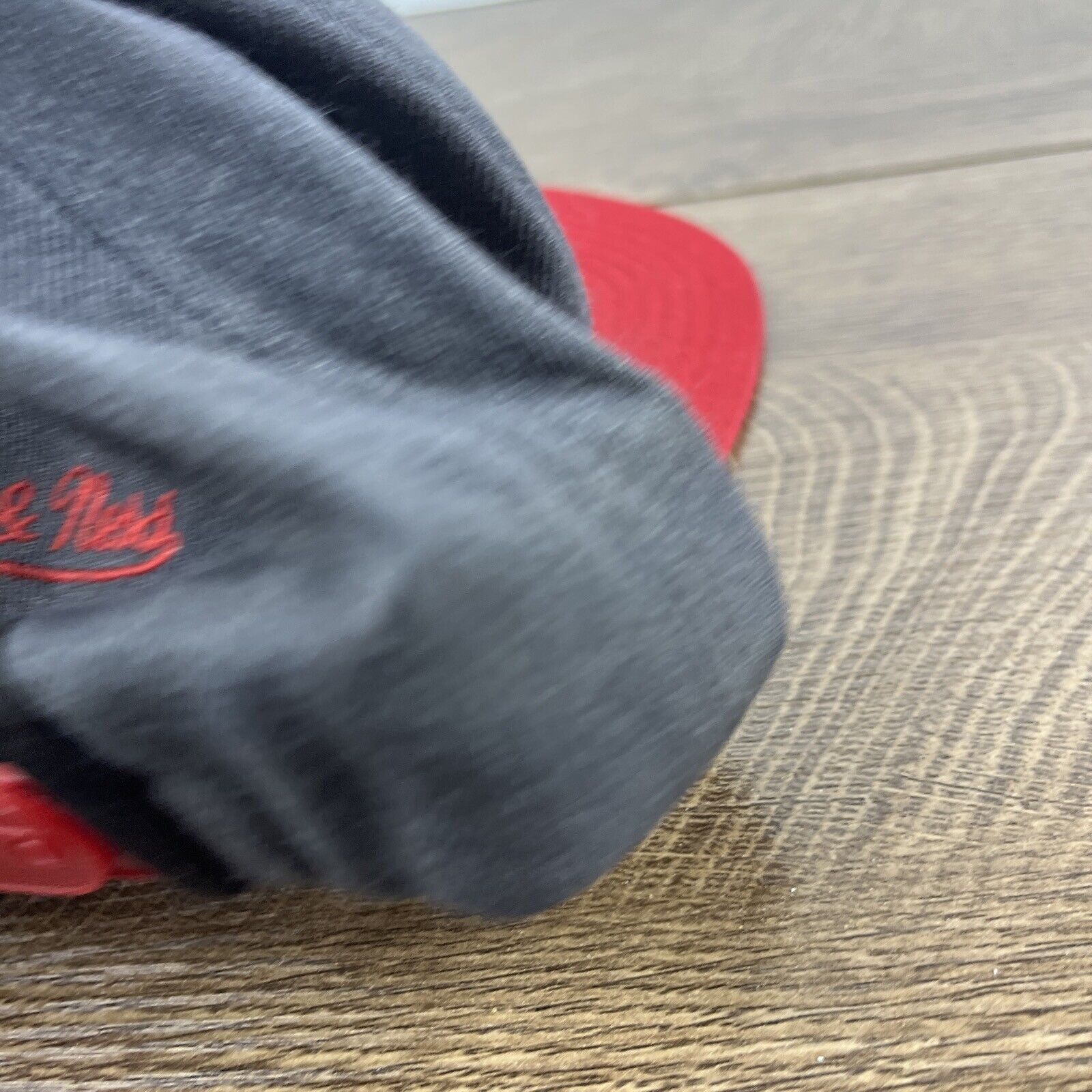 Mitchell & Ness Chicago Bulls Snapback Hat Mitchell & Ness Gray Adjustable H Size ONE SIZE - 12 Thumbnail