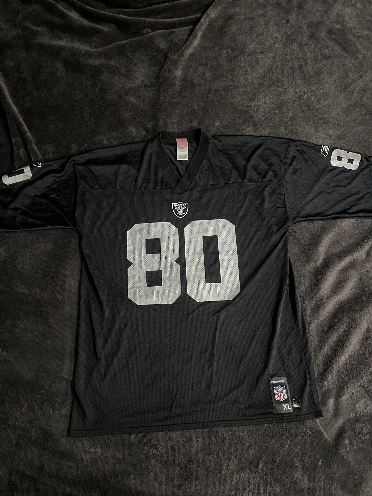 Reebok Jerry Rice #80 Vintage Raiders Reebok NFL Jersey ‼️‼️‼️ Size US XL / EU 56 / 4 - 1 Thumbnail