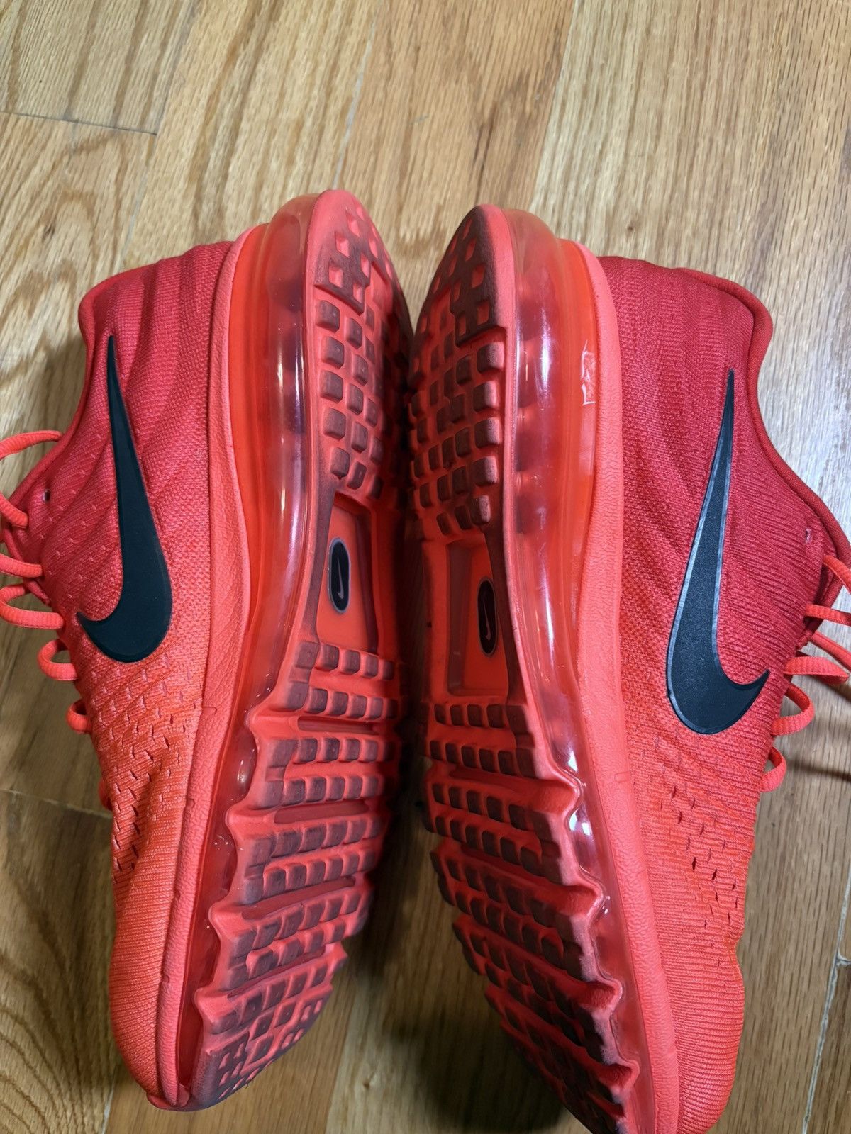 Nike Nike Air Max 2017 Bright Crimson Size 9 - Sku: 849559-602 Size US 9 / EU 42 - 4 Thumbnail