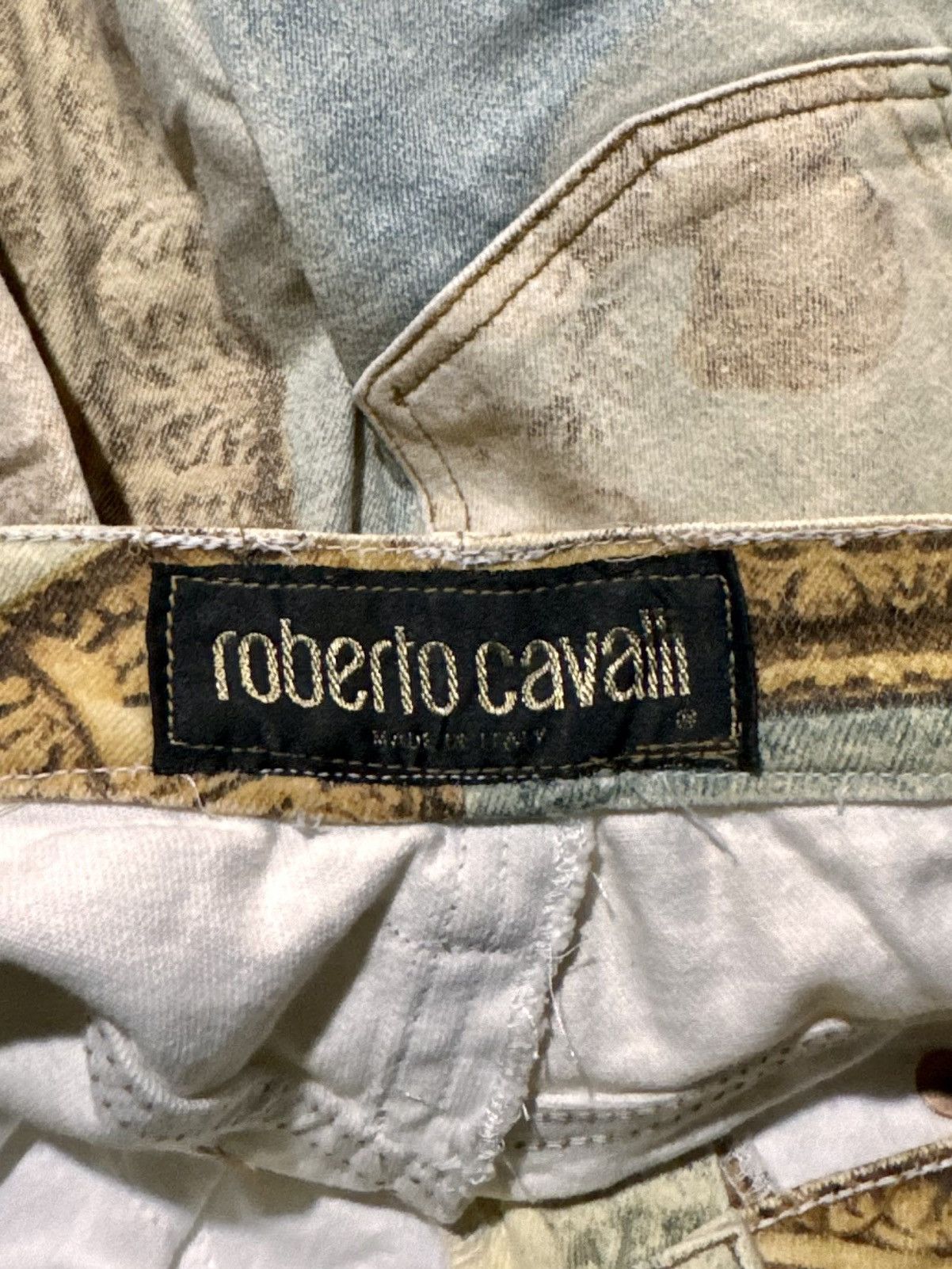 Roberto Cavalli Fall/Winter 1994 collection RUNWAY ROBERTO CAVALLI Size 28" / US 6 / IT 42 - 6 Thumbnail