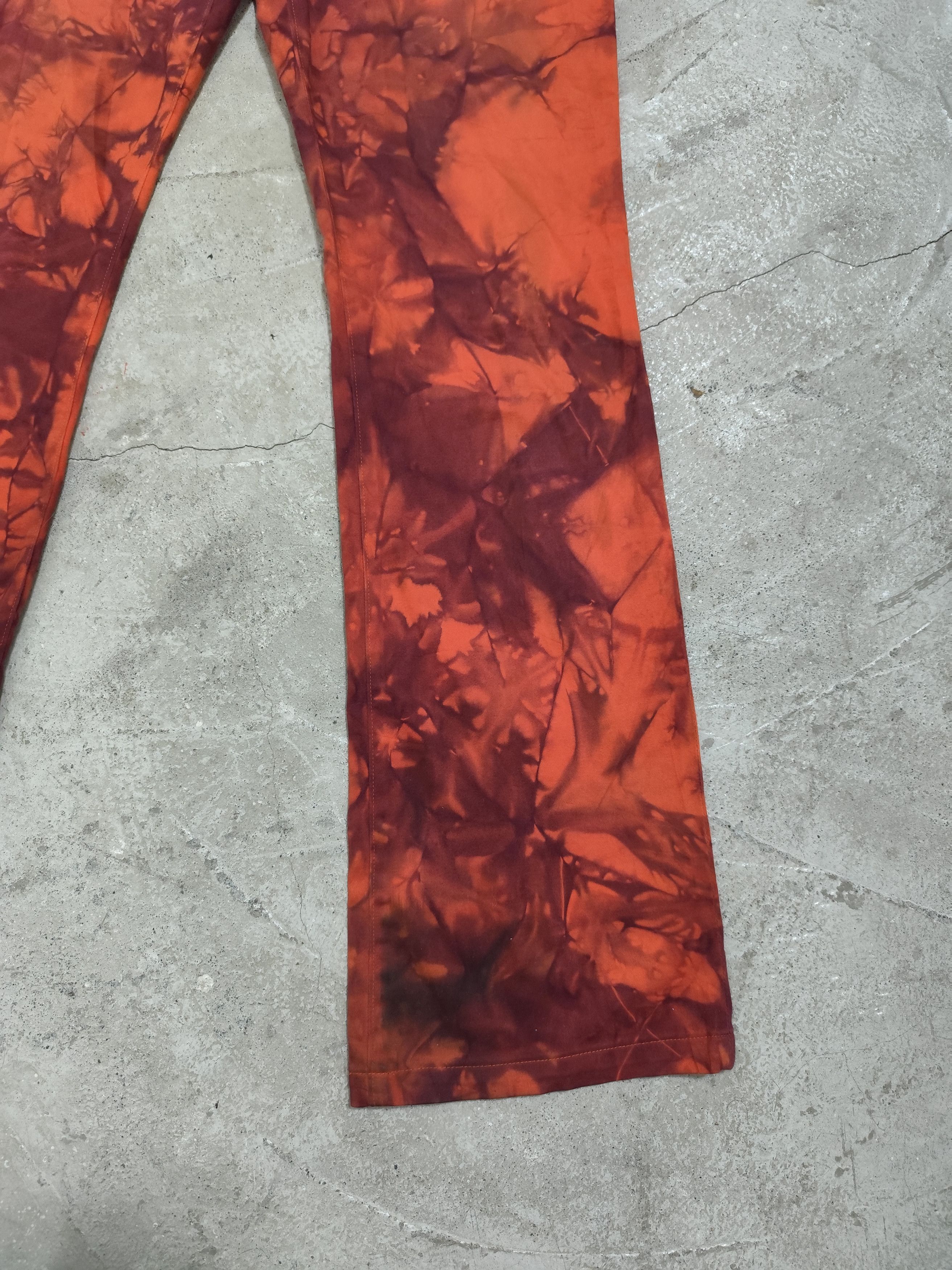 Tornado Mart If six was nine style et boite jeans flared bleach design Size US 28 / EU 44 - 4 Thumbnail