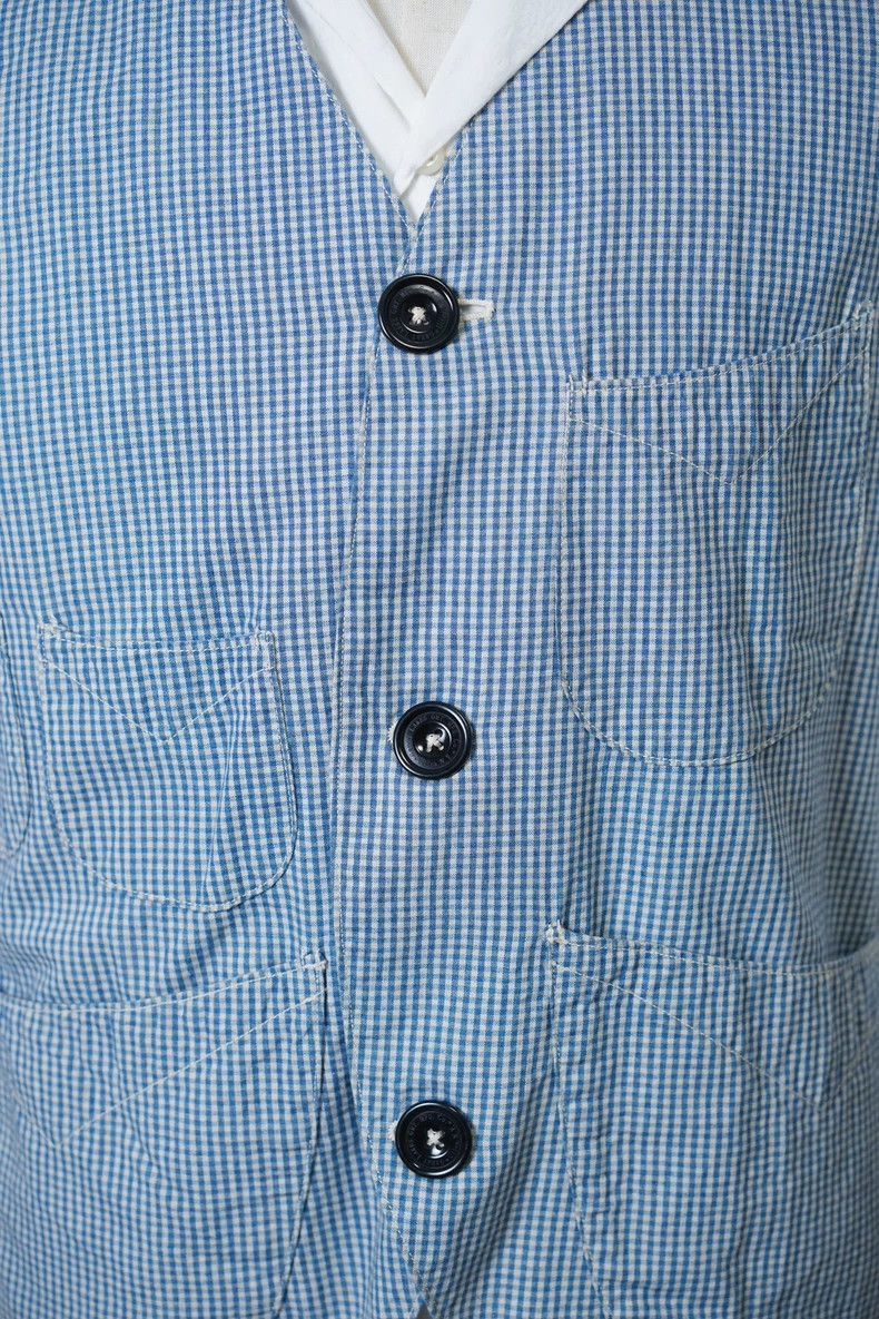 Freewheelers Classic Checked Vest from Great Lakes Collection-2506 Size US L / EU 52-54 / 3 - 6 Thumbnail