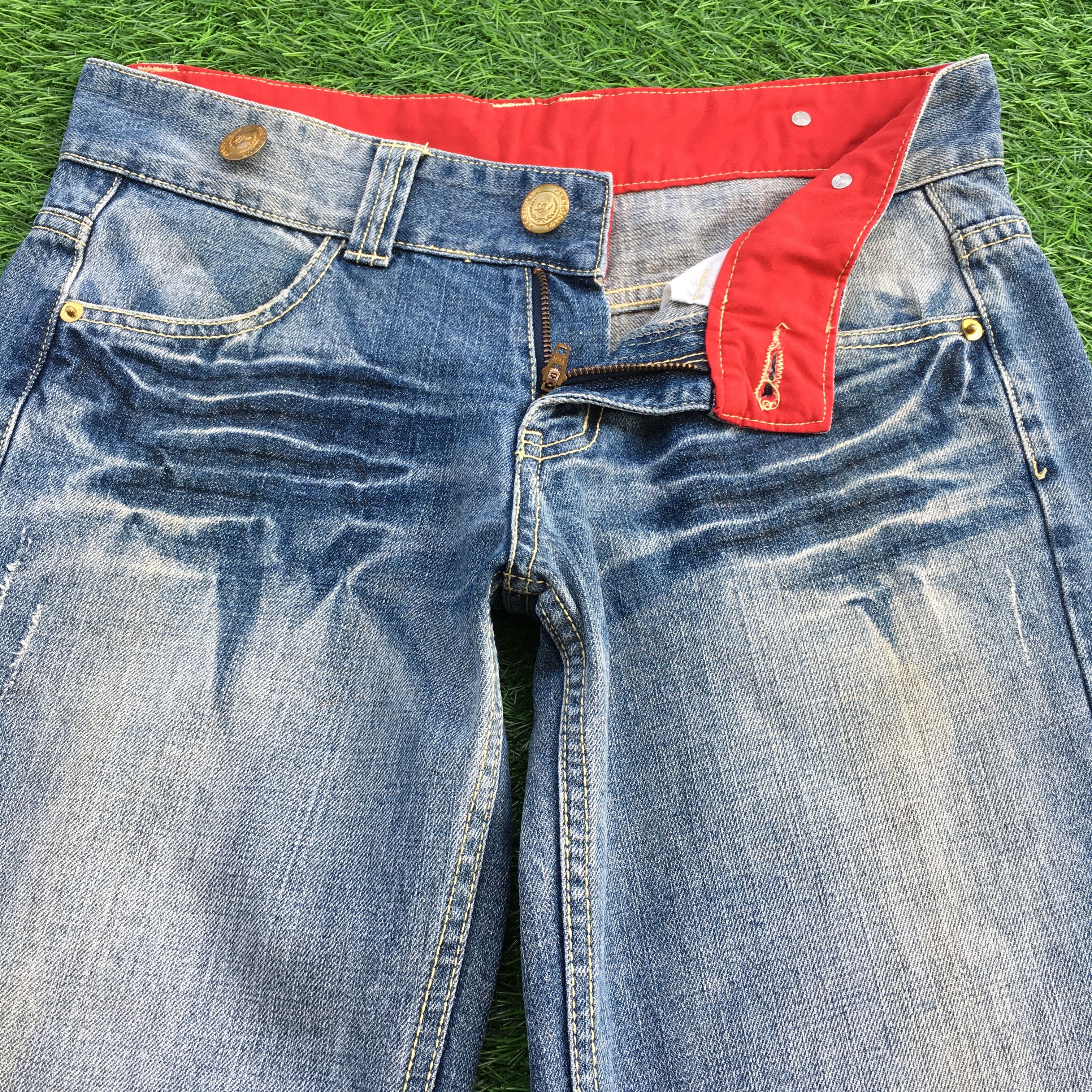 Japanese Brand Japanese Baggy Wide Leg Denim D-1256 Size 25" / US 0 / IT 36 - 3 Thumbnail
