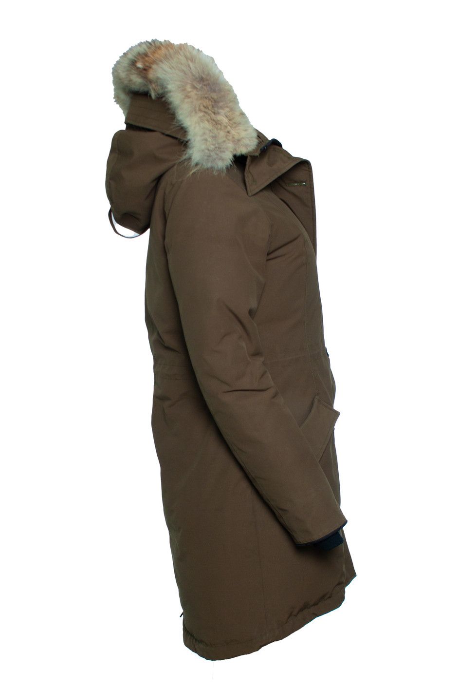 Canada Goose Canada Goose, Green nylon parka with fur hood Size S / US 4 / IT 40 - 2 Thumbnail