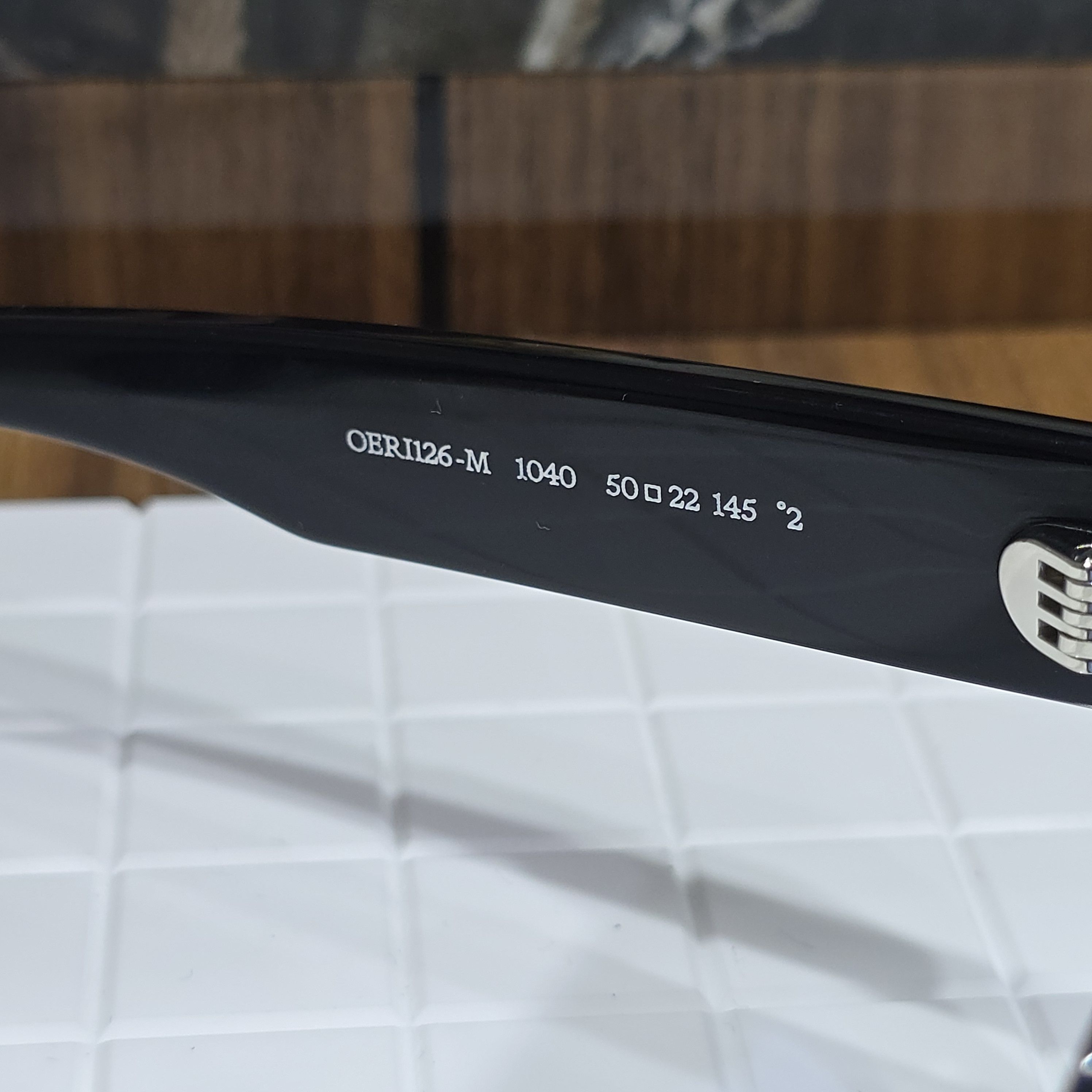 Off-White OFF WHITE Virgil Sunglasses BLACK BLUE Size ONE SIZE - 5 Thumbnail