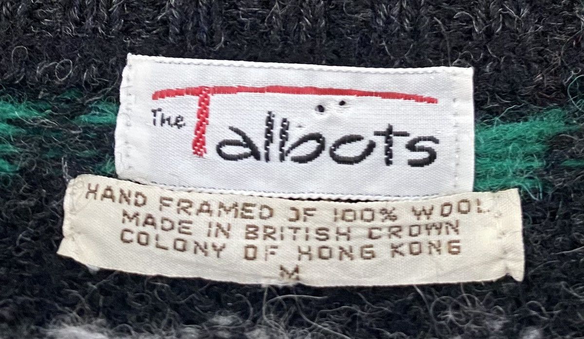 Talbots Vintage 90’s Talbots Polka Dot Pattern 100% Wool Sweater Sm. Size S / US 4 / IT 40 - 4 Thumbnail