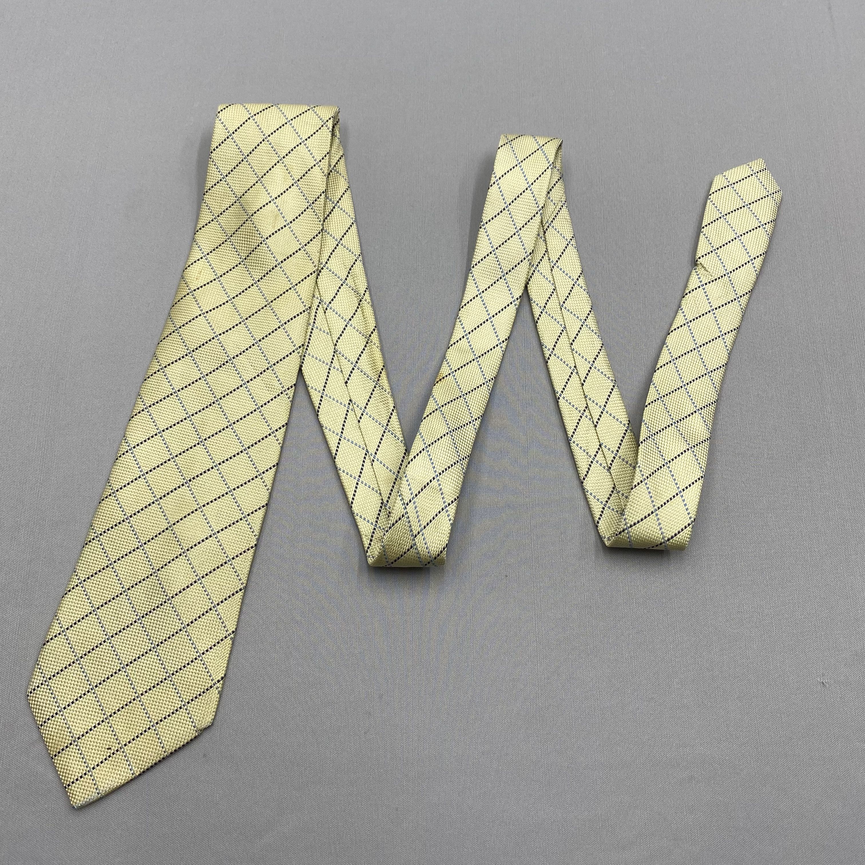 Aquascutum Vintage Aquascutum SILK Necktie Cravate Pure Silk Neck Tie Size ONE SIZE - 5 Thumbnail