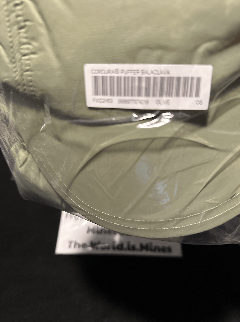 Supreme NWT Supreme Cordura Puffer Balaclava - Light Olive Size ONE SIZE - 4 Thumbnail