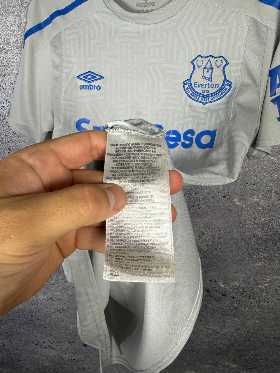 Umbro × Vintage Vintage Everton 2017/18 Away Umbro Soccer Jersey Medium Size US M / EU 48-50 / 2 - 10 Thumbnail