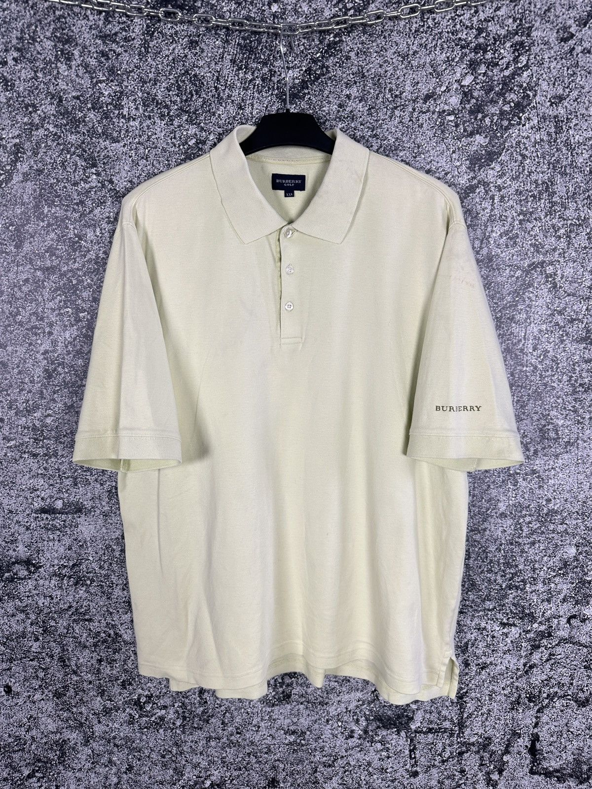 Vintage burberry golf polo hotsell