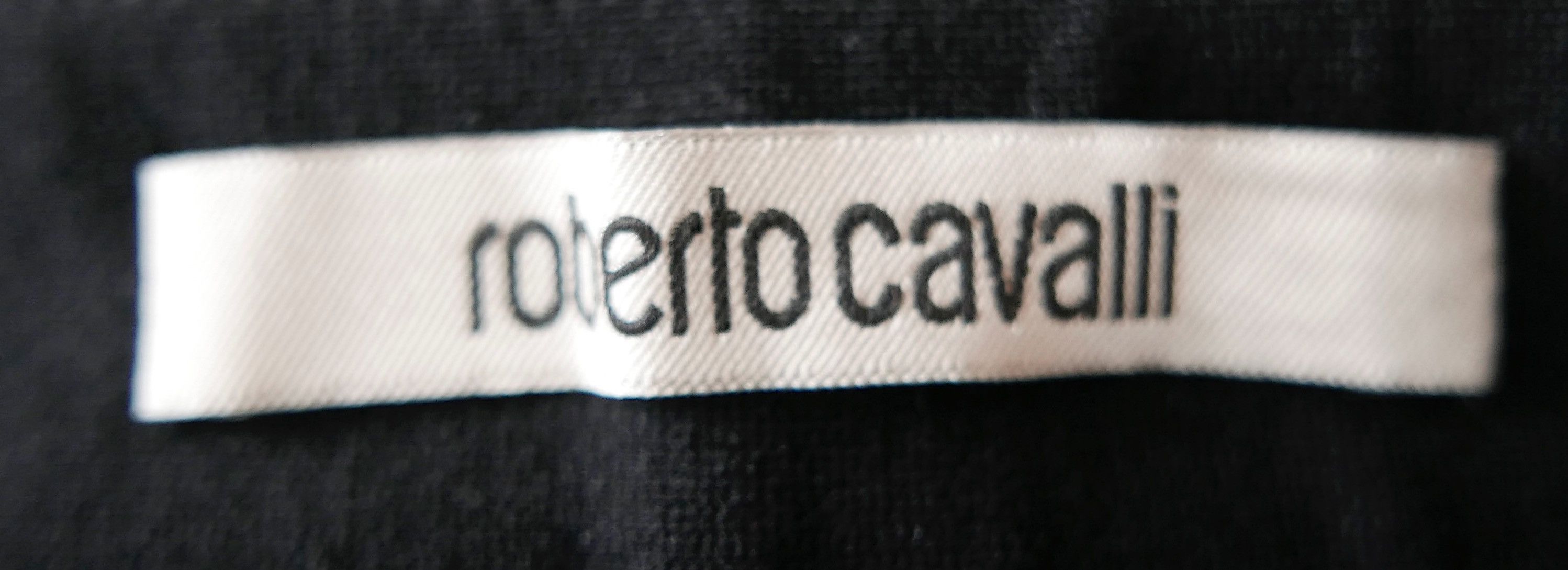 Roberto Cavalli Roberto Cavalli Black Slim Trousers w/Zip Pockets Size 27" / US 4 / IT 40 - 4 Thumbnail