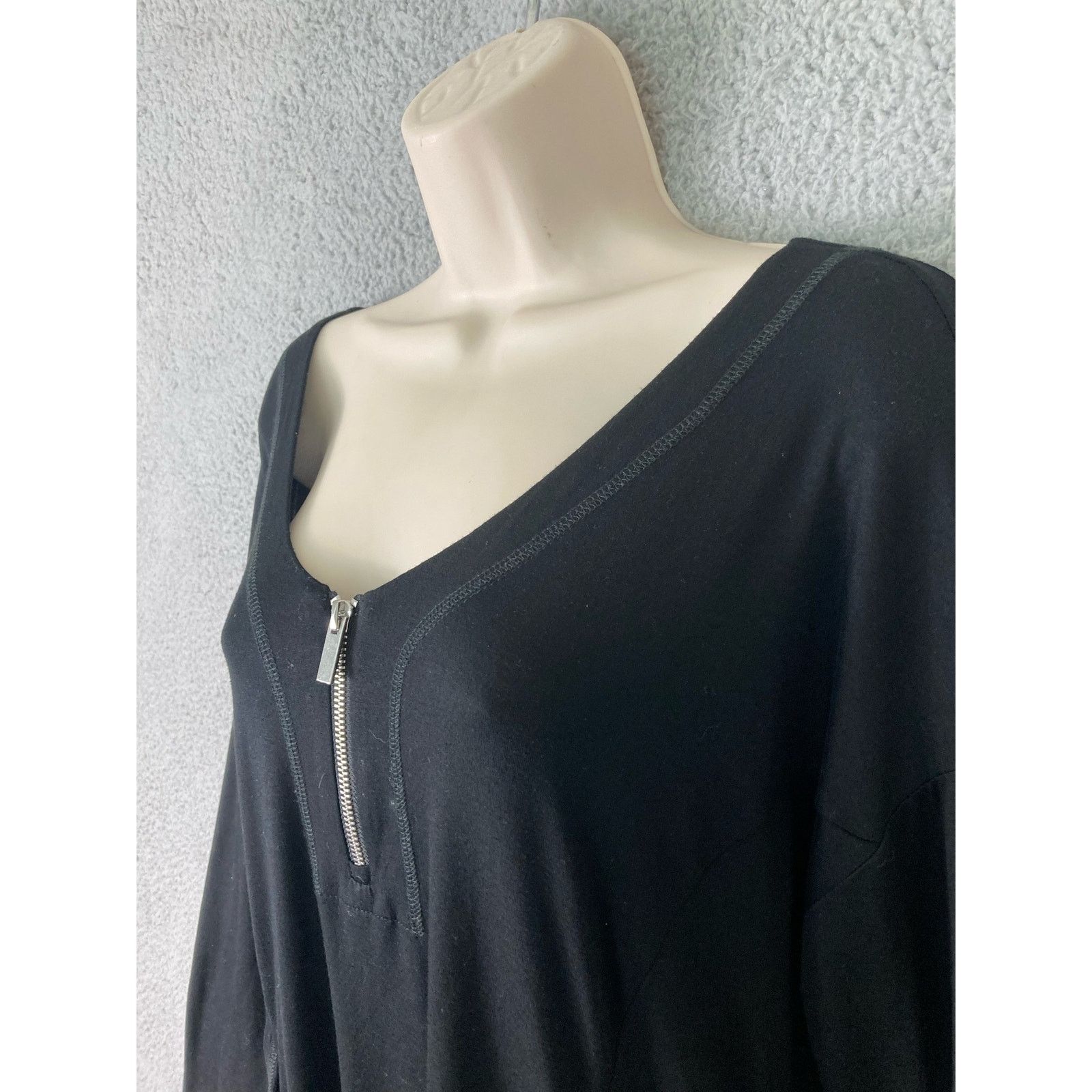 Other Cable & Gauge Black Blouse Viscose Spandex L Size L / US 10 / IT 46 - 8 Thumbnail