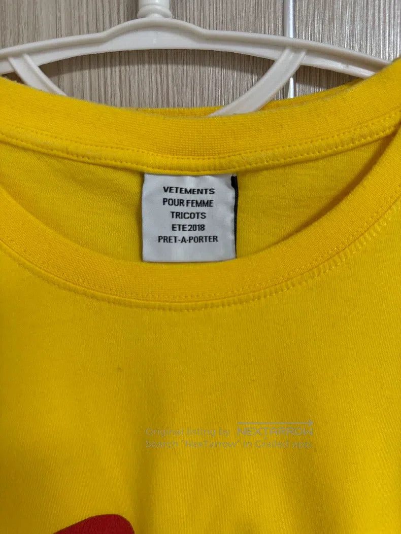 Vetements Vetements short sleeves Size US S / EU 44-46 / 1 - 4 Thumbnail