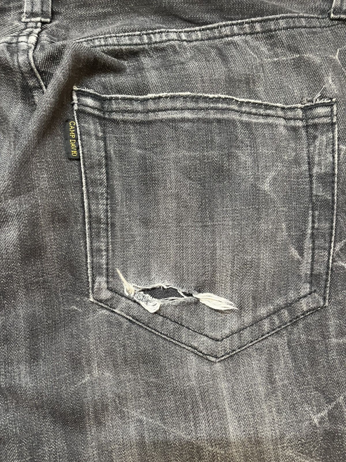 Camp David Vintage Camp David Baggy Wide Leg Honeycomb Denim Size US 34 / EU 50 - 9 Thumbnail
