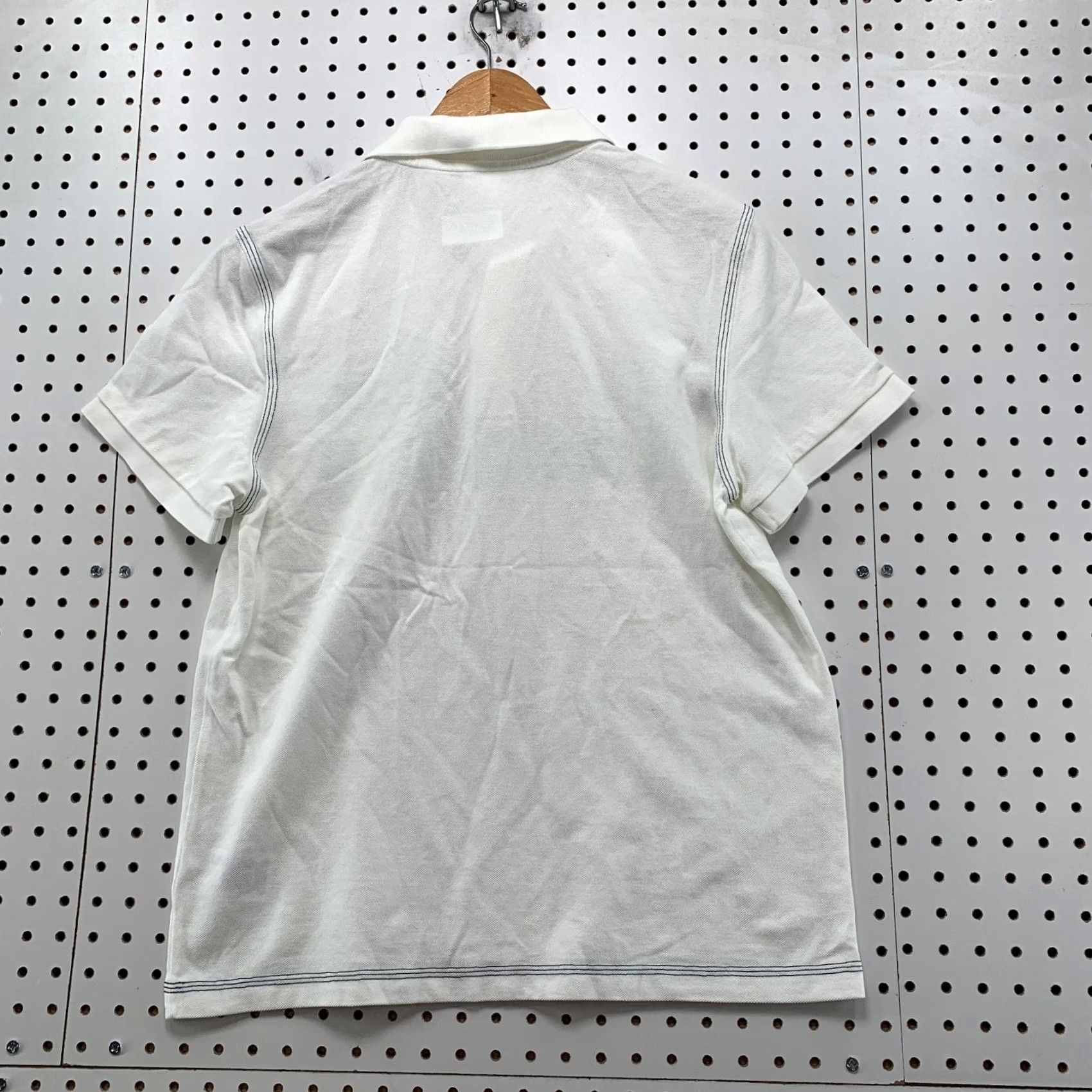 Lacoste Lacoste Polo Shirt Mens White Tennis Preppy Alligator Shirt XS/S Regular Pocket Logo Short Sleeve Button Neck Collared Knit Cotton Size US S / EU 44-46 / 1 - 2 Thumbnail