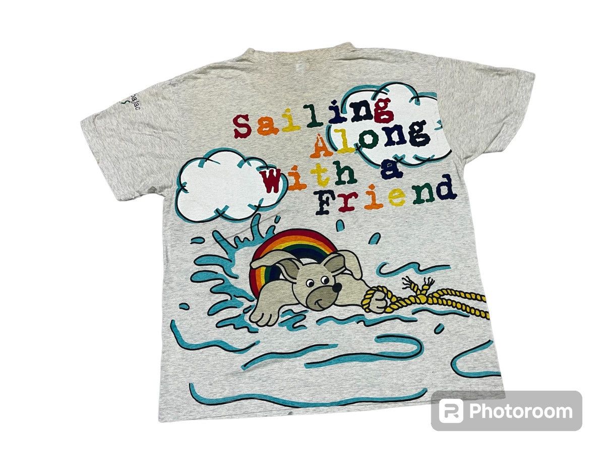 Japanese Brand × Jean Charles De Castelbajac 90s JEAN CHARLES DE CASTELBAJAC ALL OVER PRINT SHIRT Size US M / EU 48-50 / 2 - 2 Thumbnail